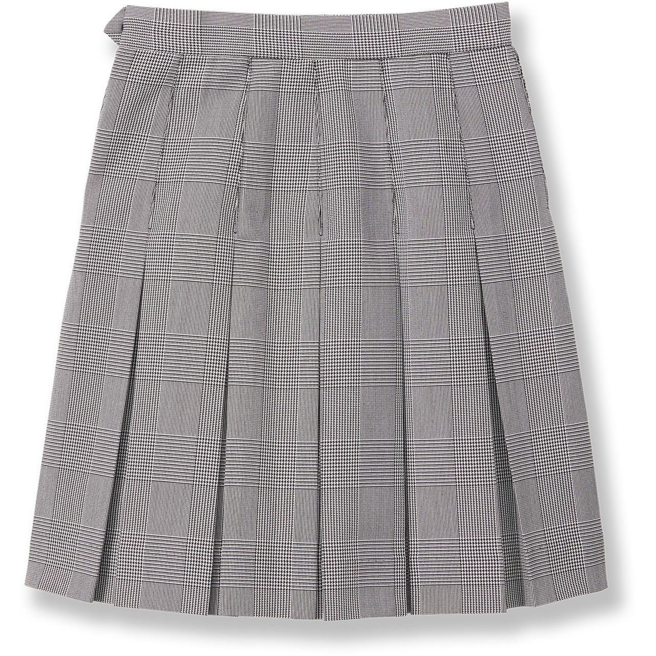 Box Pleat Skirt [TN006-505-230-BK/WH PL] - FlynnO'Hara Uniforms