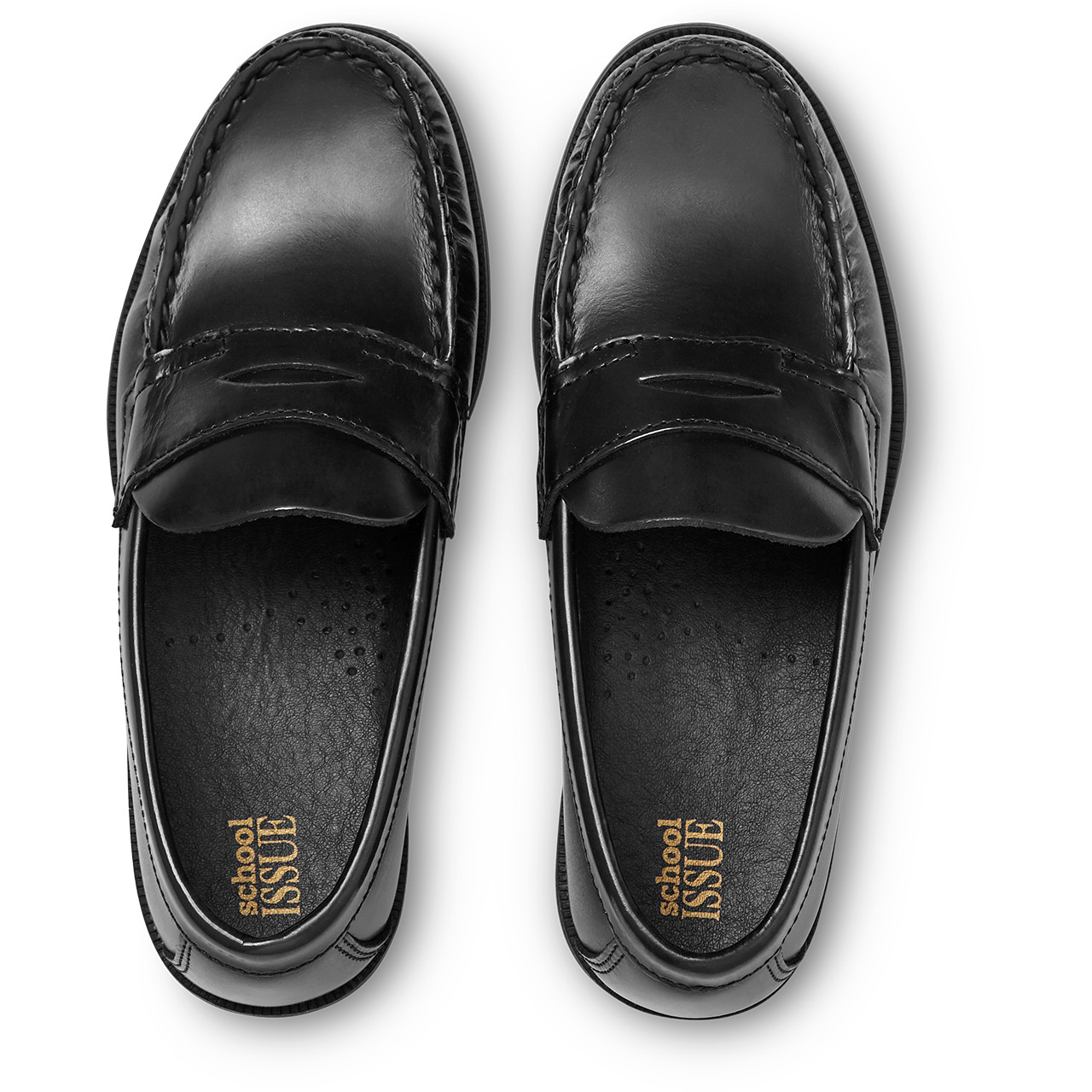 Men's Penny Loafer [NJ060-85538BKM-BLACK] - FlynnO'Hara Uniforms