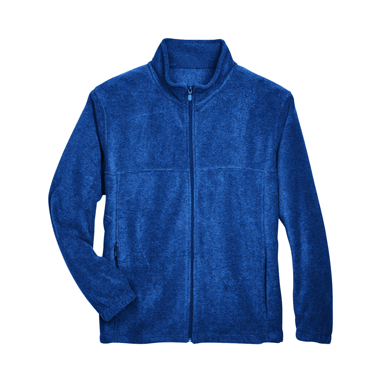 Royal Blue Unisex Fleece Zip up Jacket, Men or Women. Choose Your Size XS  XXL, Fabric From Polartec LLC, Inside Zip Pocket. Winter -  Canada