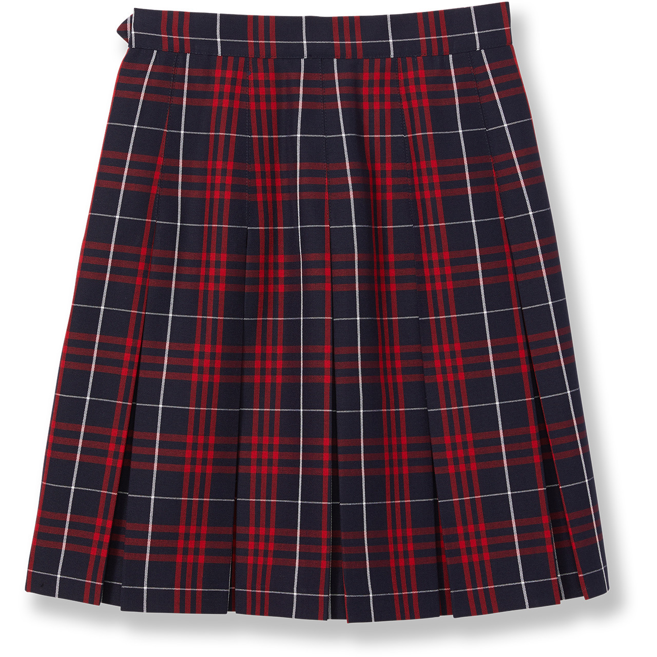 Box Pleat Skirt [TX027-505-37-NV/RED] - FlynnO'Hara Uniforms