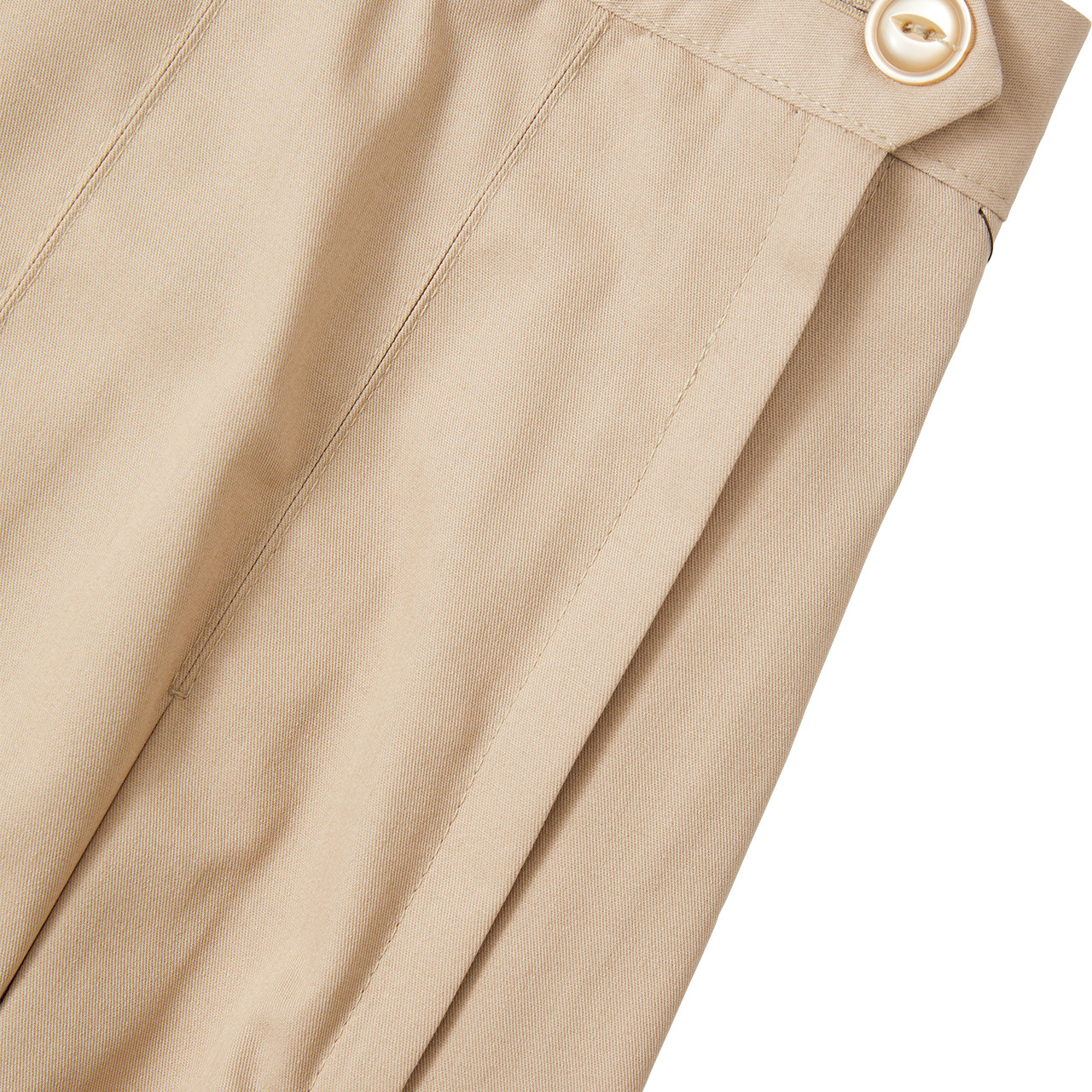 Box Pleat Skirt [TX027-505-4-KHAKI] - FlynnO'Hara Uniforms