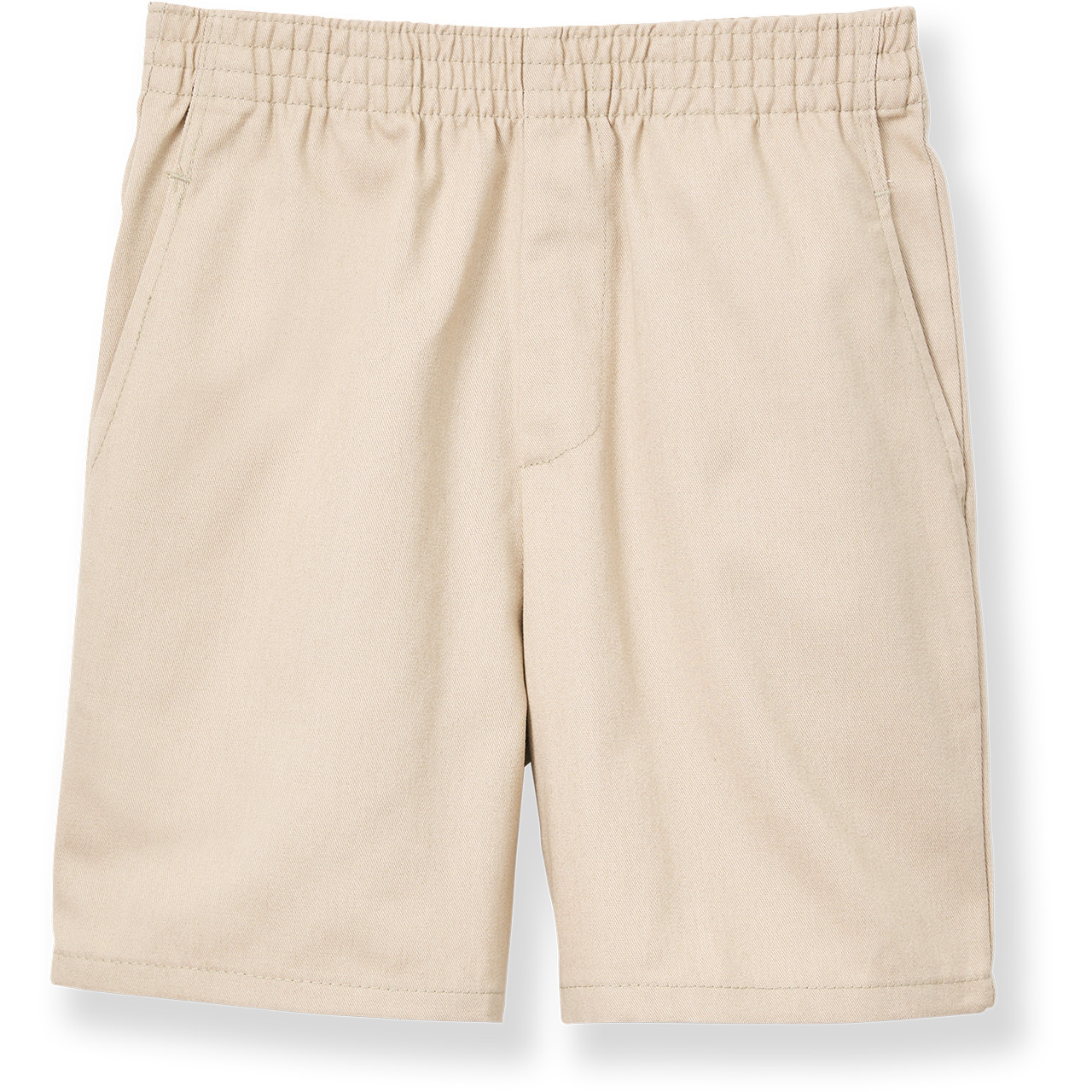 Pull-On Elastic Waist Shorts [GA003-PULL ONS-KHAKI] - FlynnO'Hara