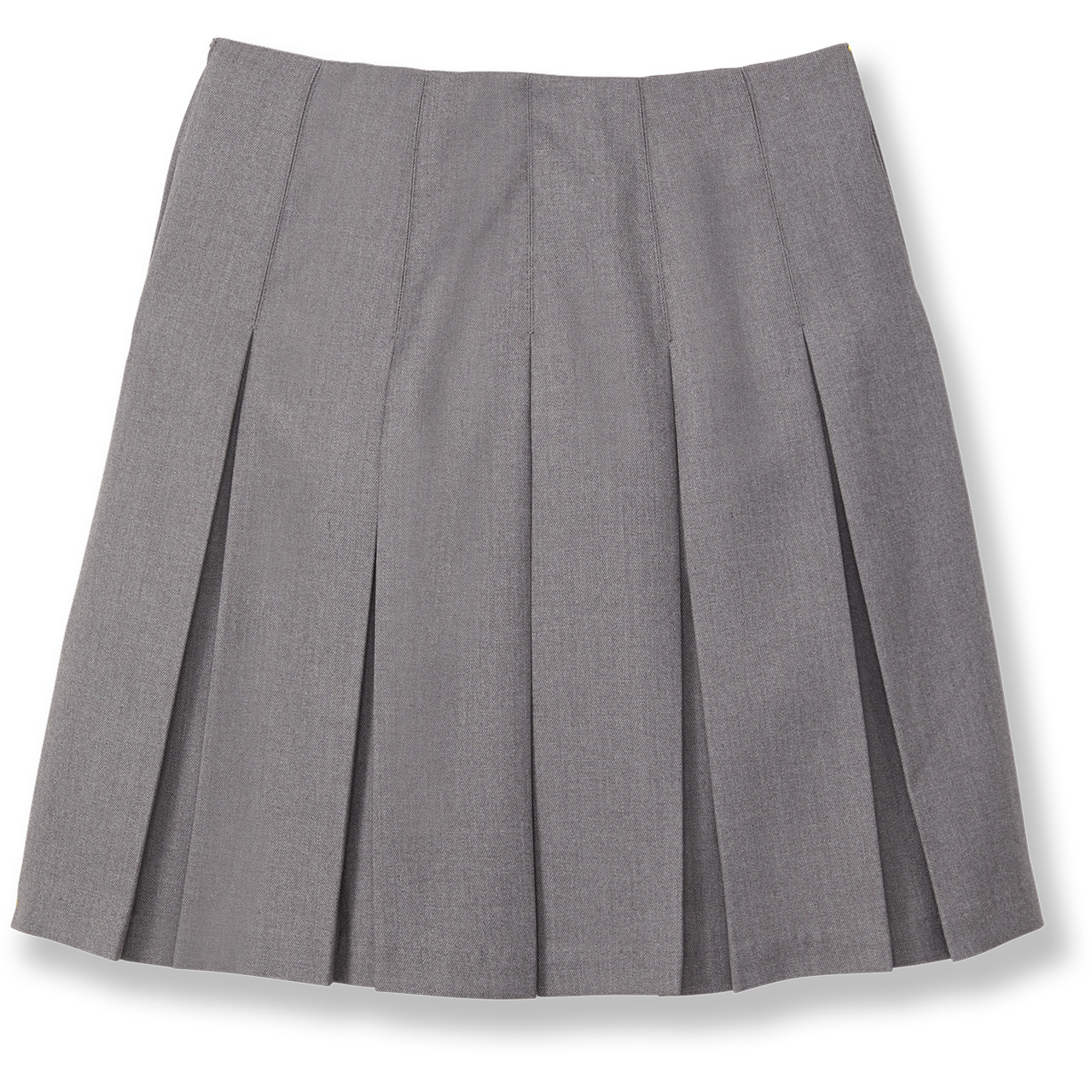 スカート ansdotsloevner Apron Skirt Gray Navy Box Pleat Skirt [NY353-535-B9-GREY] - FlynnO'Hara Uniforms