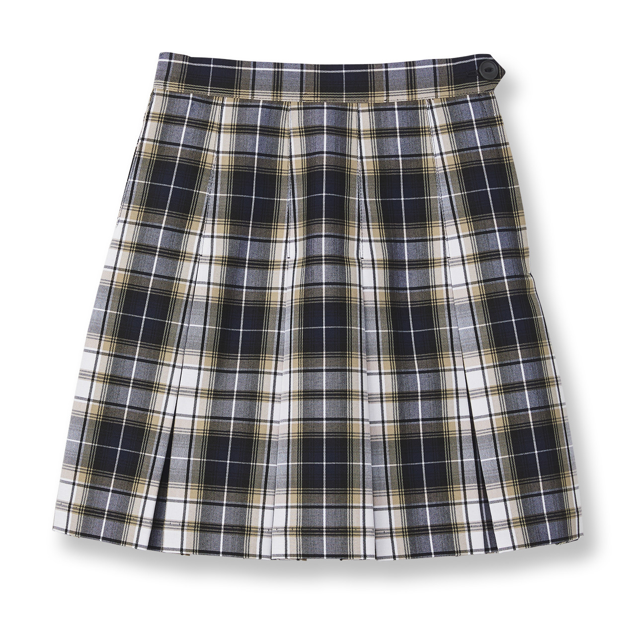 Box Pleat Skirt [TX135-505-KN-KH/WH/NV] - FlynnO'Hara Uniforms
