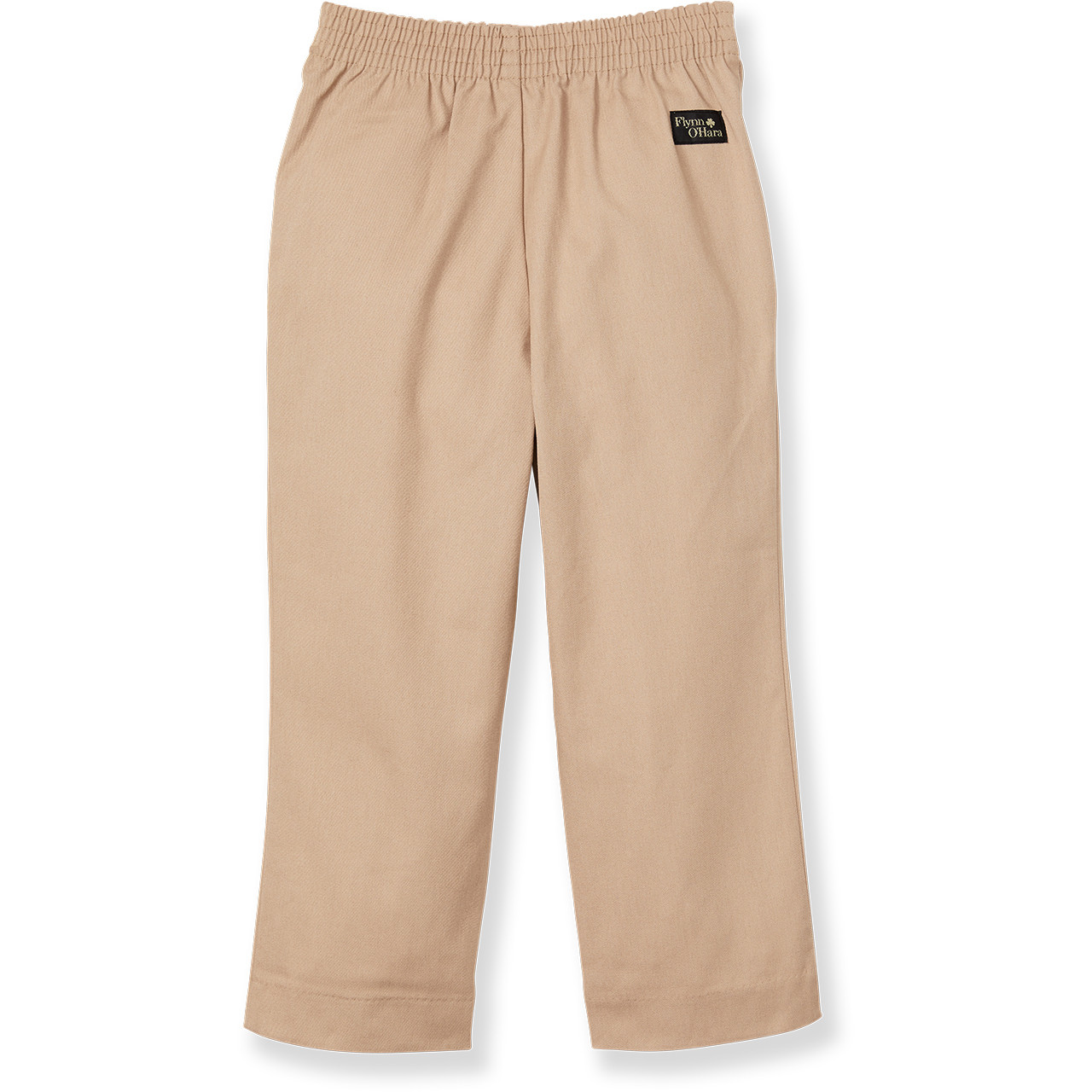 Pull-On Elastic Waist Pants [ID001-PULL ON-KHAKI] - FlynnO'Hara
