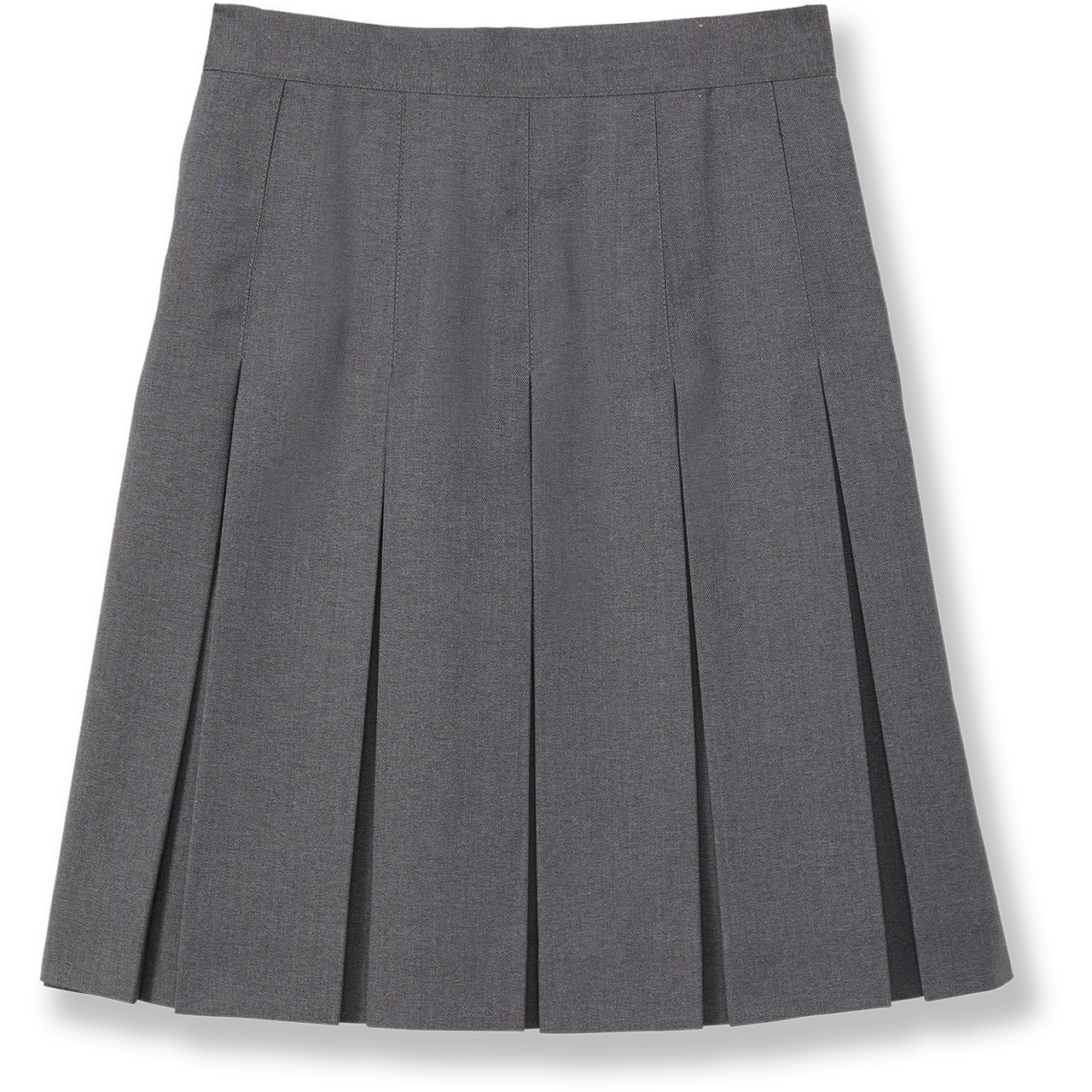 FottsFotts PLEATED SKIRT グレー S 新品 Box Pleat Skirt [MA010-505-99-GREY] - FlynnO'Hara Uniforms
