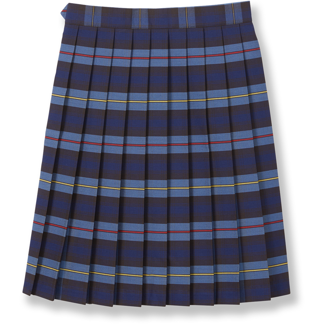 Knife Pleat Skirt [AK001-32-41-BLUE PLD] - FlynnO'Hara Uniforms