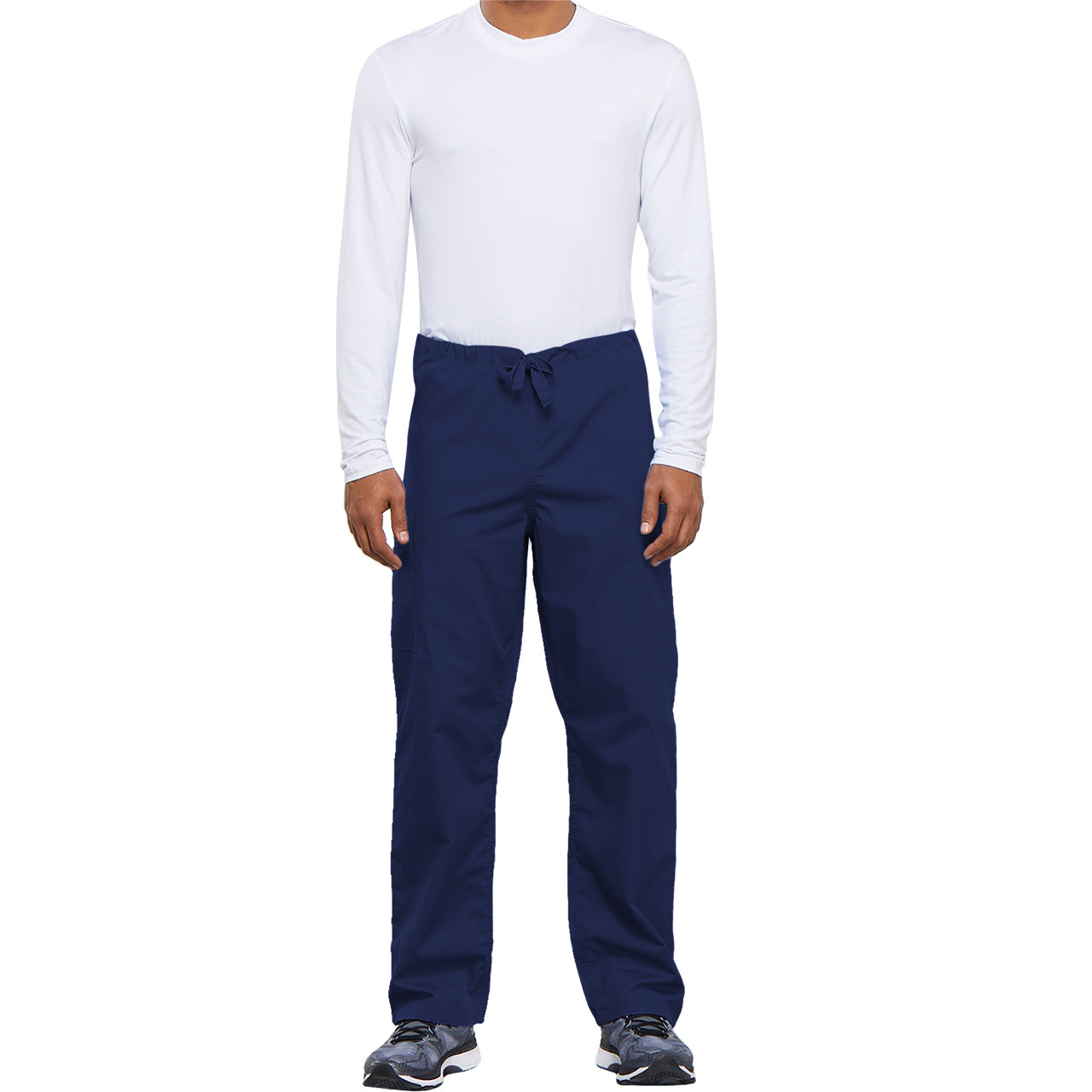 Drawstring Scrub Pants [PA268-4100-NAVY] - FlynnO'Hara Uniforms