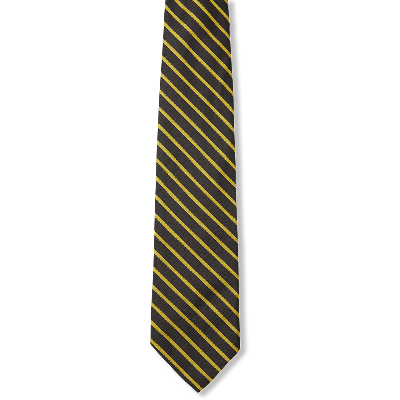 Striped Tie [PA293-3-SJN48-BK/GD] - FlynnO'Hara Uniforms