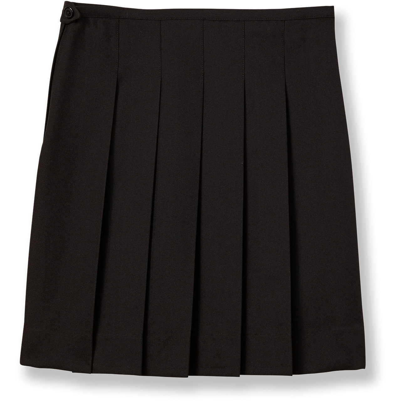 Knife Pleat Skirt w/Tabs [TX003-1215-99-SA BLACK] - FlynnO'Hara