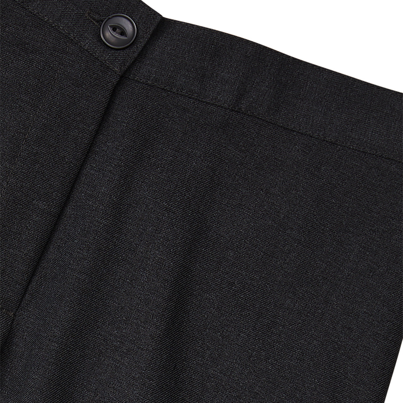 Girls' Flat Front Slacks [NJ224-15-99-BLACK] - FlynnO'Hara Uniforms