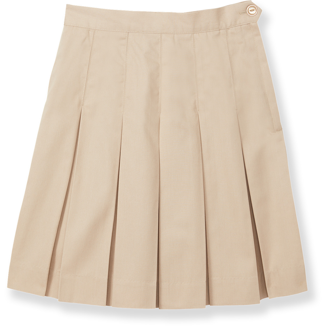 Box Pleat Skirt [GA036-505-4-KHAKI] - FlynnO'Hara Uniforms