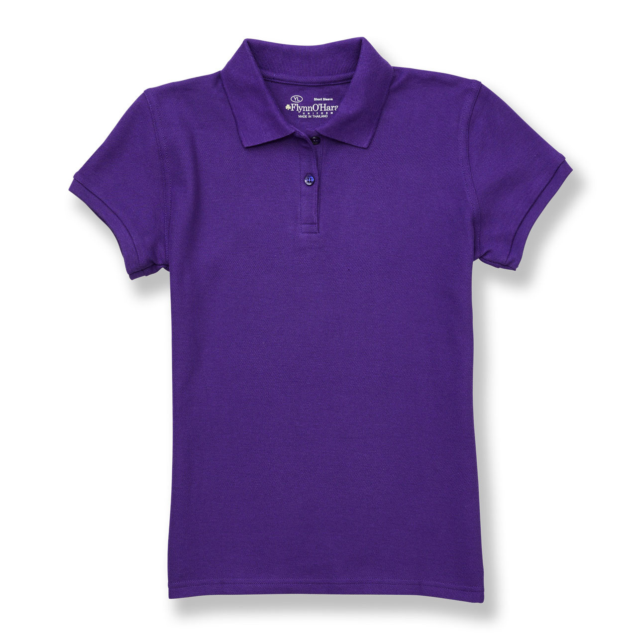 Ladies' Fit Polo Shirt with embroidered logo [GA029-9727-PURPLE