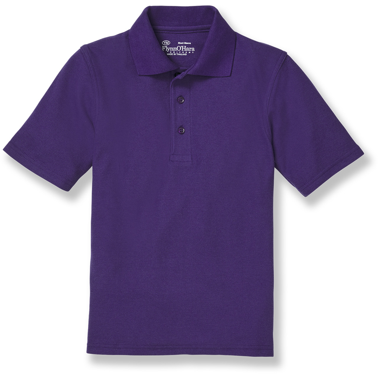 Short Sleeve Polo Shirt with embroidered logo [GA029-KNIT-SS