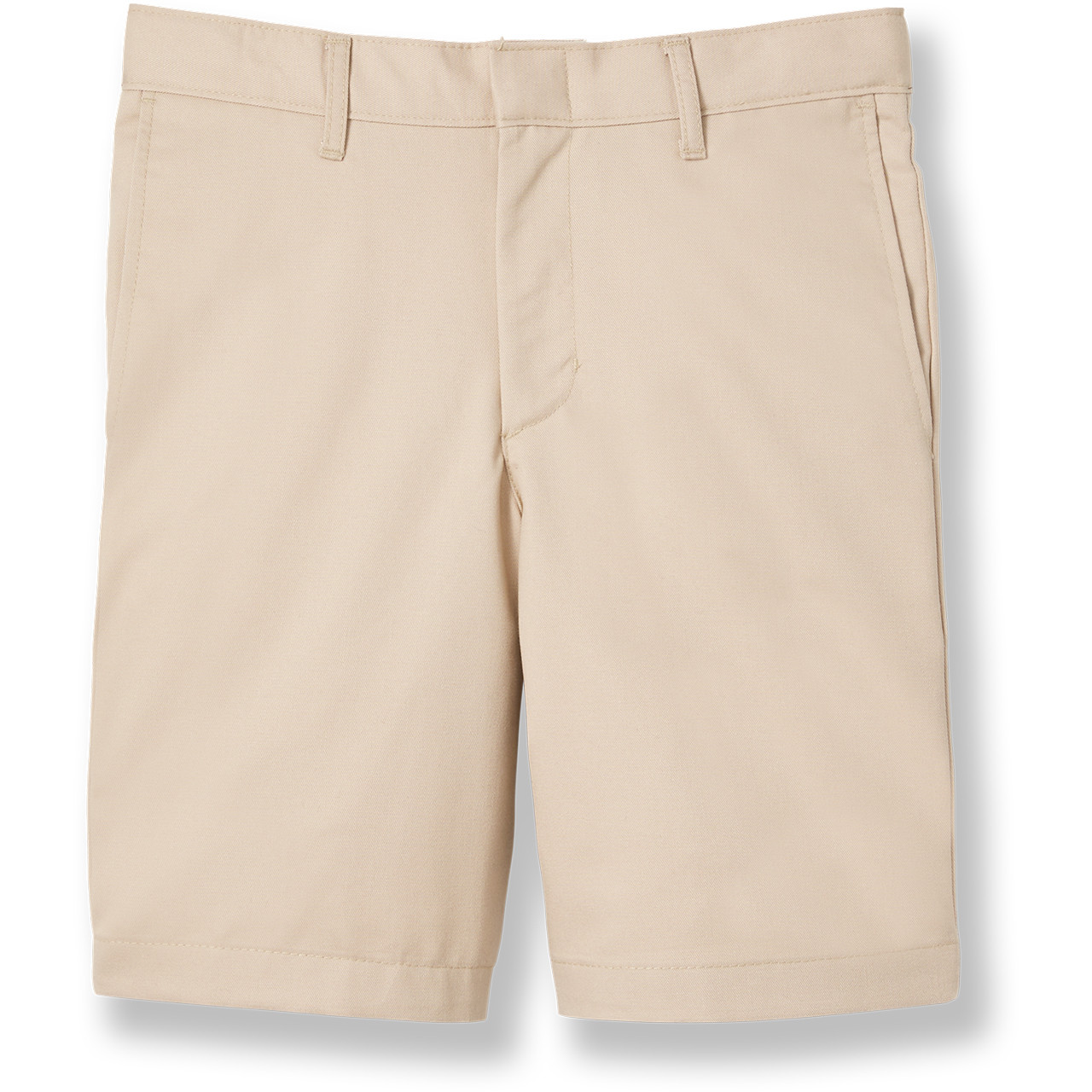 Boys' Twill Walking Shorts [TX097-TWILLS-KHAKI] - FlynnO'Hara Uniforms