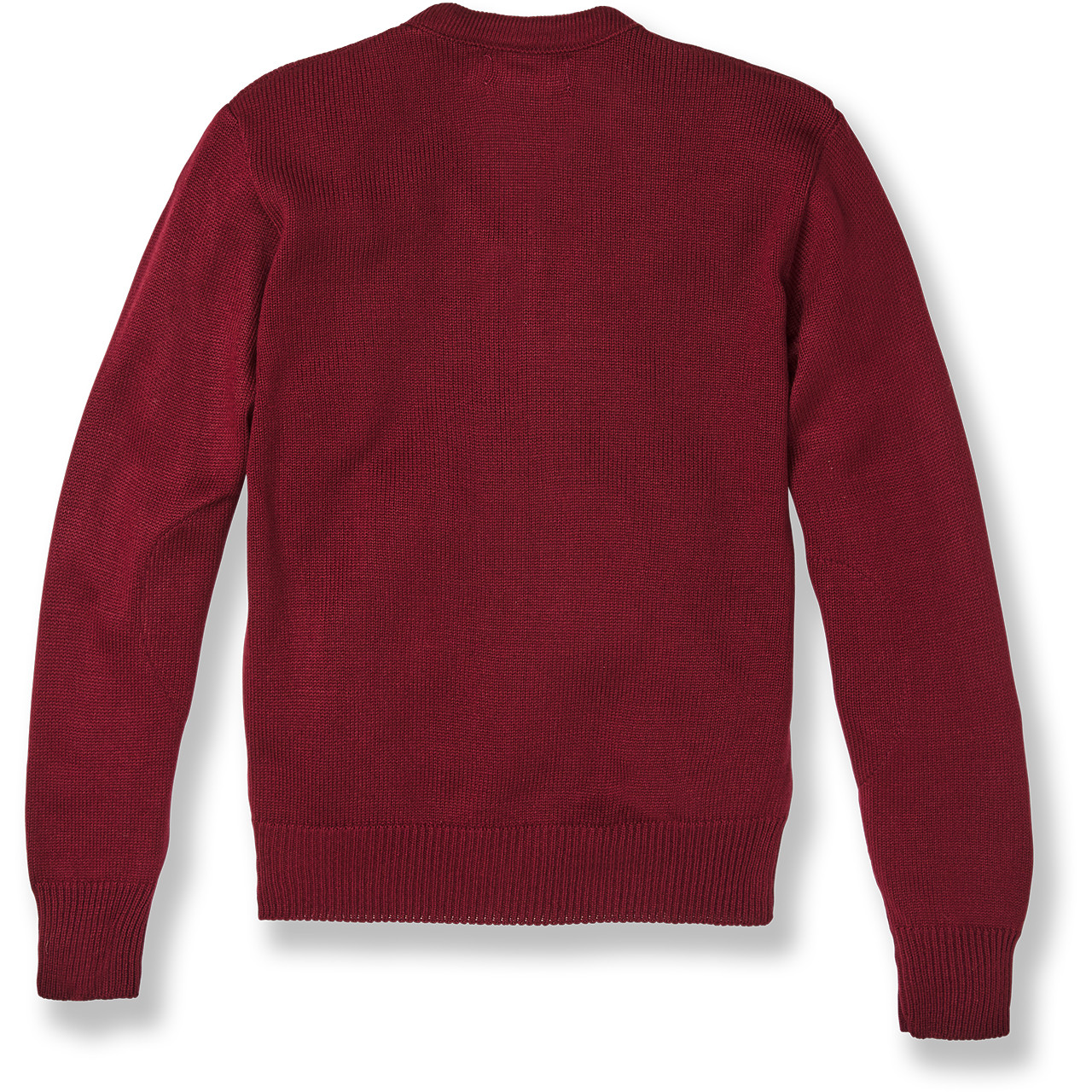 V-Neck Pullover Sweater with embroidered logo [NJ193-6500/MSC