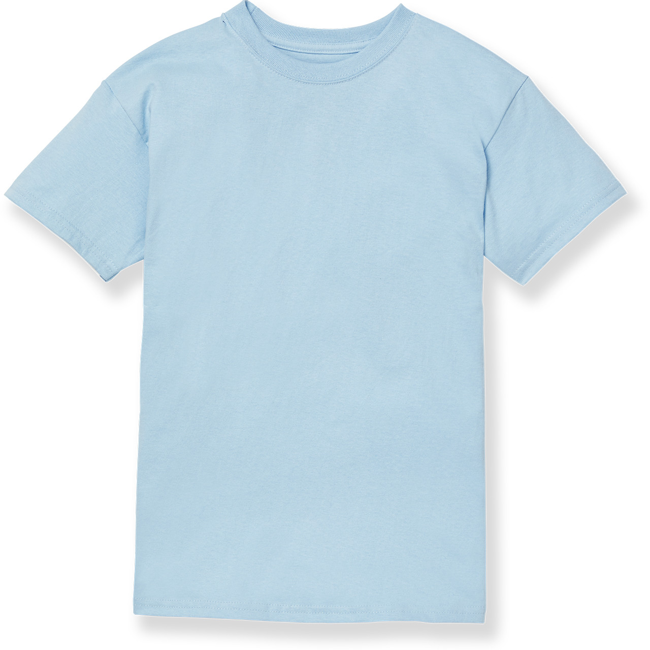 Plain light shop blue t shirt