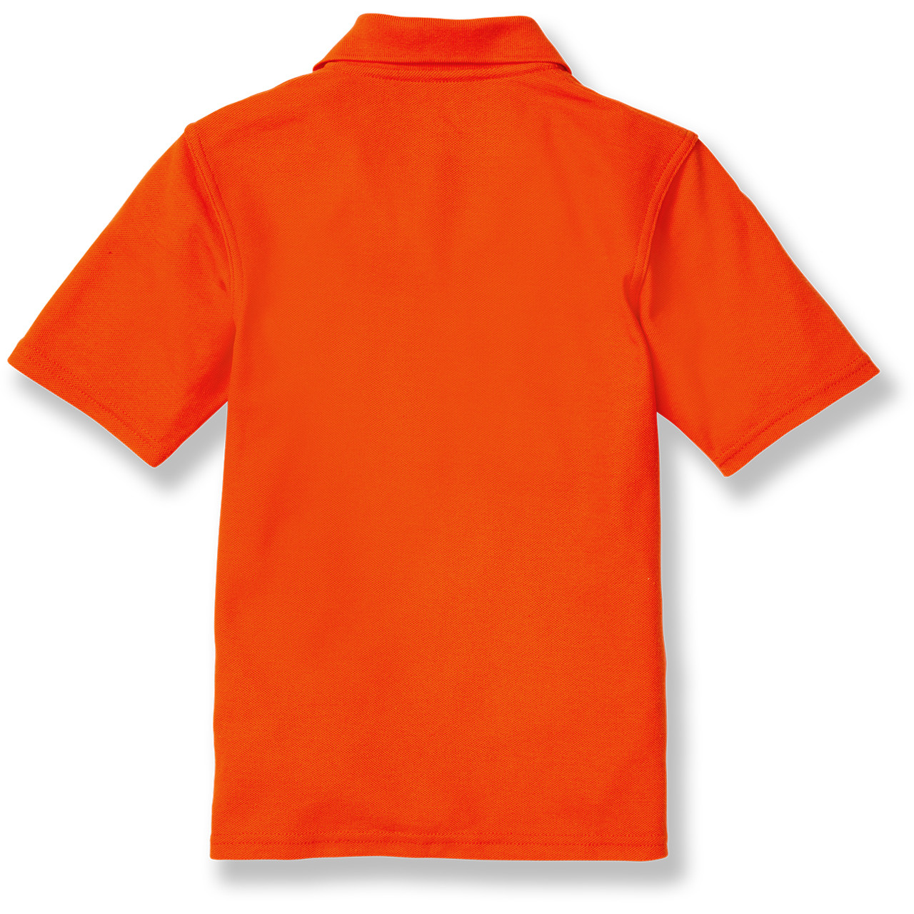 Short Sleeve Polo Shirt [AK007-KNIT-SS-ORANGE] - FlynnO'Hara Uniforms