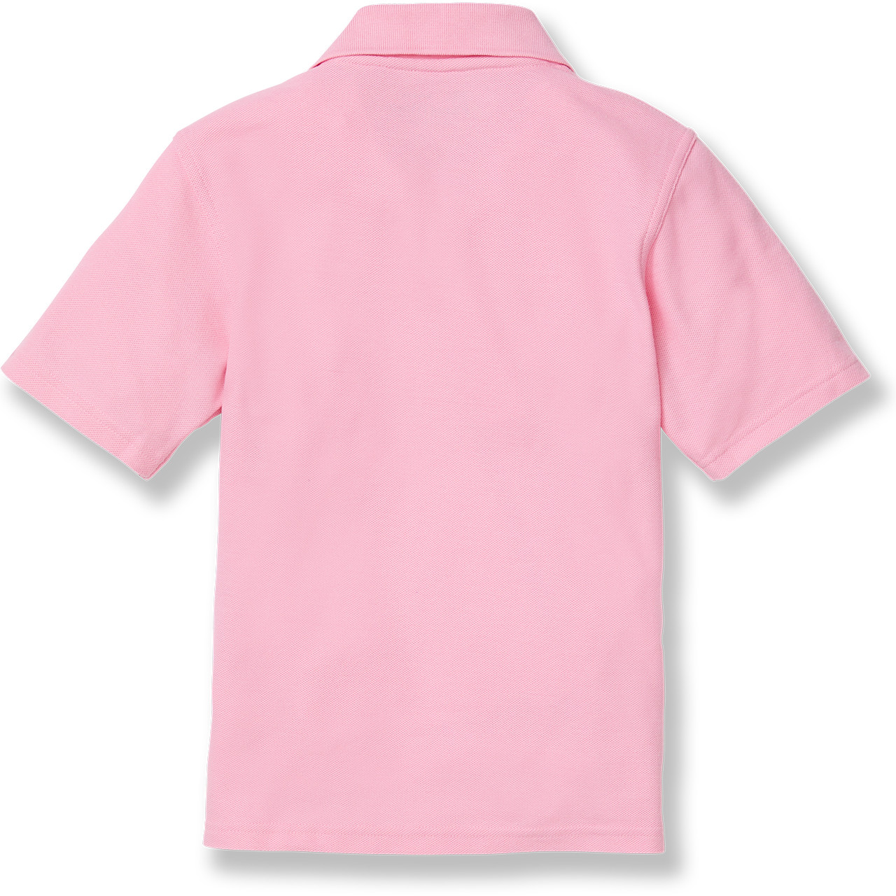 Short Sleeve Polo Shirt with embroidered logo [FL011-KNIT-DPS-PINK