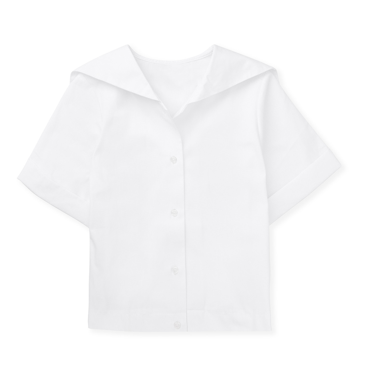 Middy Blouse [TX040-5522-WHITE] - FlynnO'Hara Uniforms