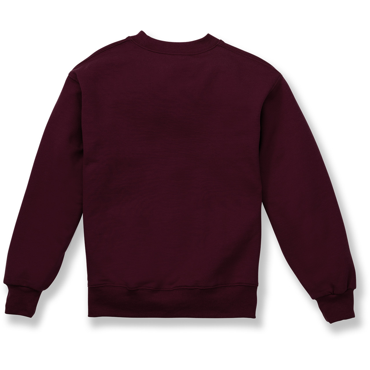 Heavyweight Crewneck Sweatshirt with embroidered logo [VA008-862-MAROON]