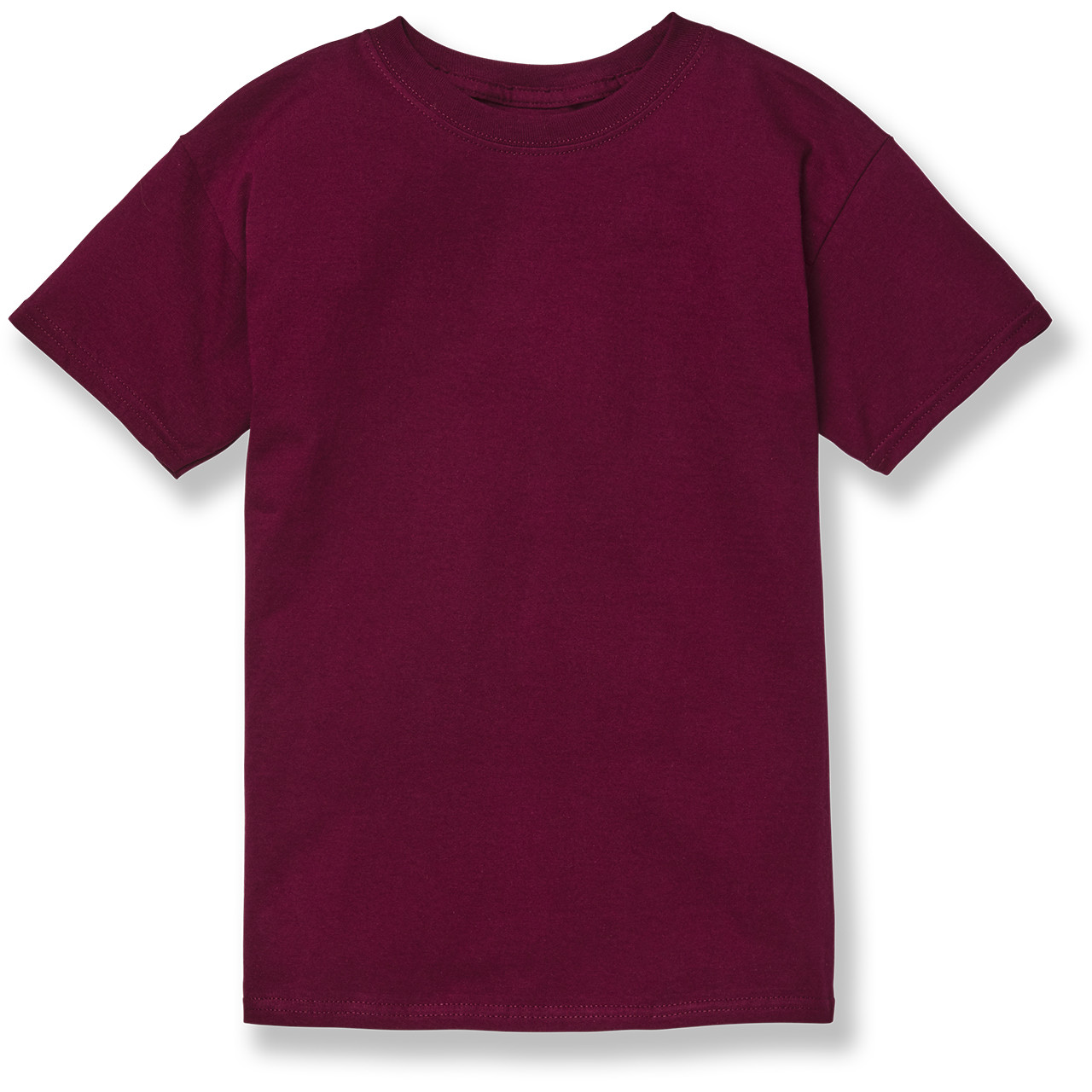 HORIZON maroon Tシャツ 2枚セット Short Sleeve T-Shirt with heat transferred logo [NJ732-362-DAR