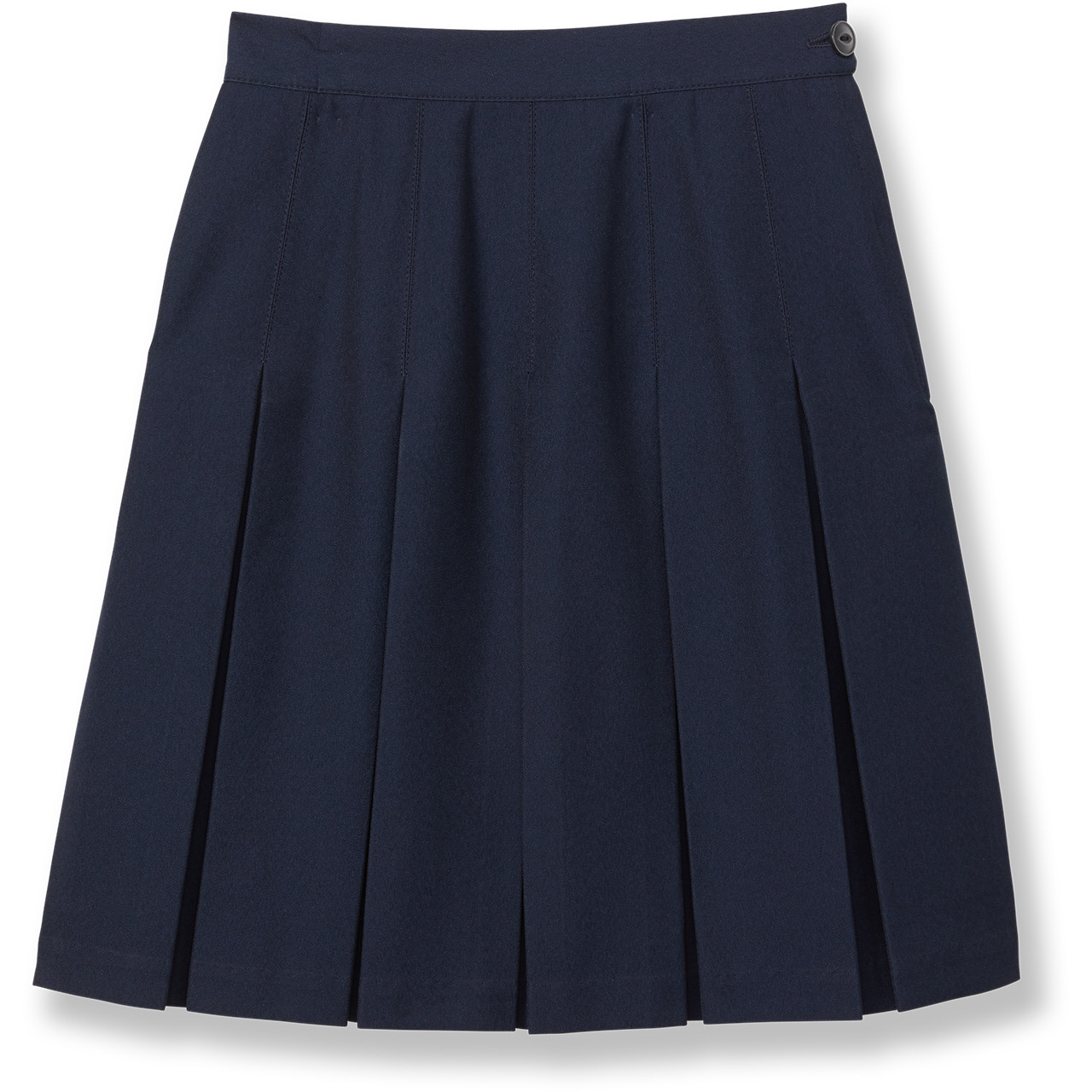 Navy blue shop skirt pleated