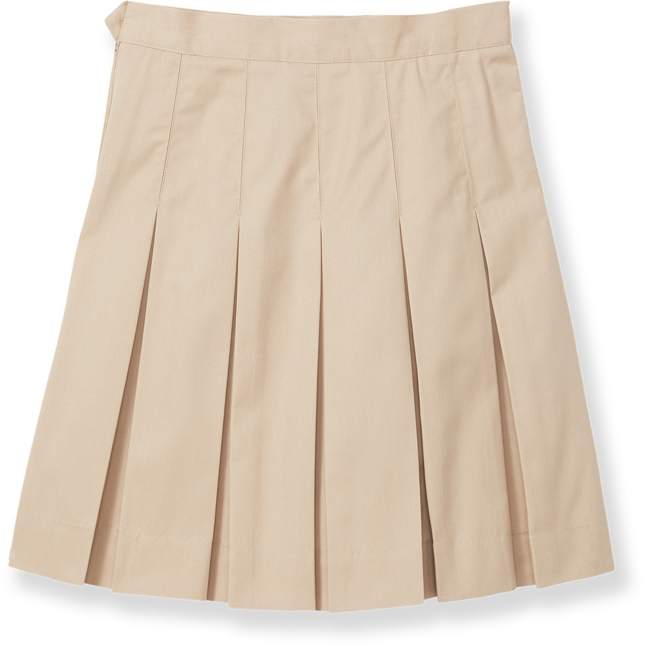 Box Pleat Skirt [TX128-505-4-KHAKI] - FlynnO'Hara Uniforms