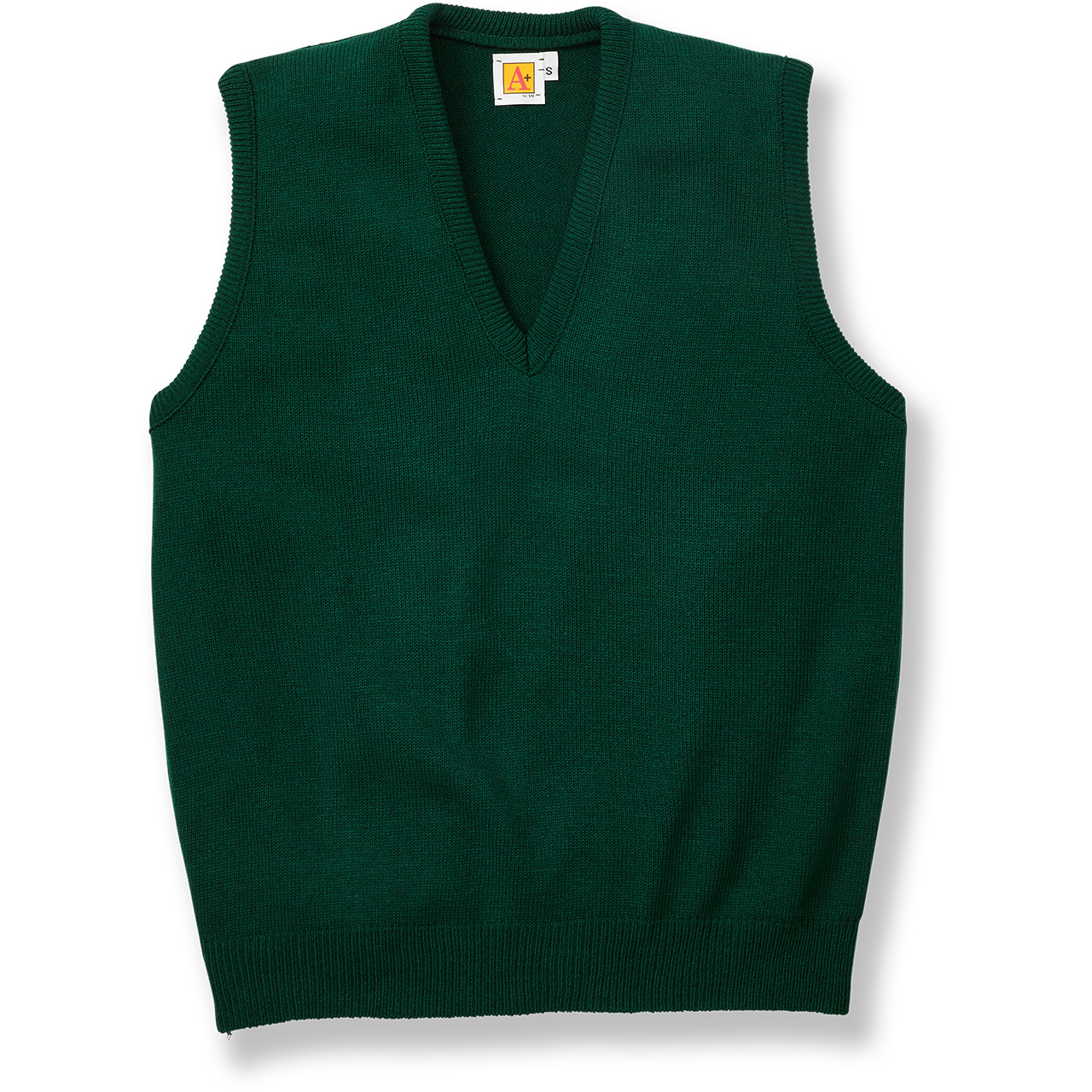 V-Neck Sweater Vest with embroidered logo