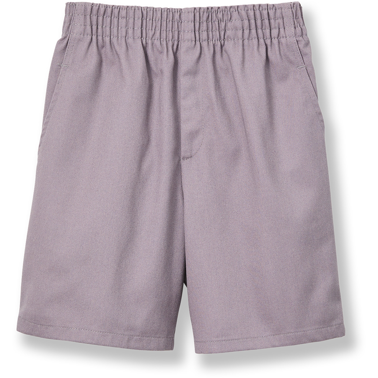 Pull-On Elastic Waist Shorts [NJ280-PULL ONS-STEEL GY] - FlynnO