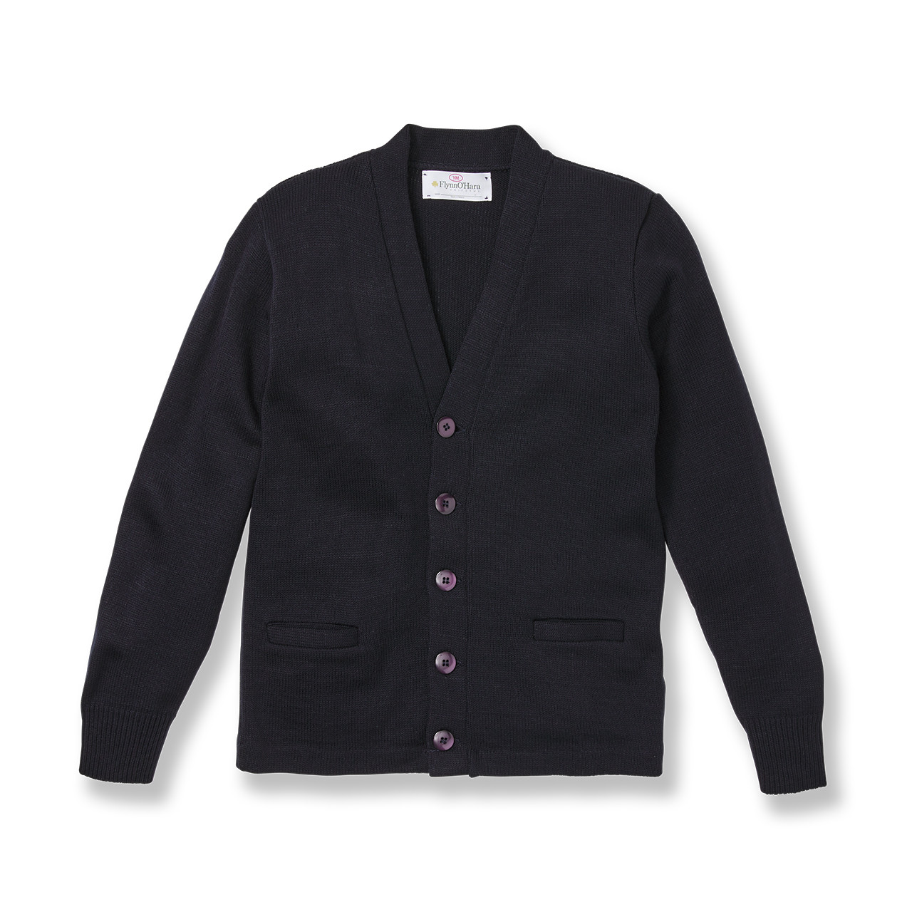 Ron Herman - 新品　ロンハーマン別注HERILL Sweat V Neck Cardigan V-Neck Cardigan Sweater with heat transferred logo [NY191-1001/JBU