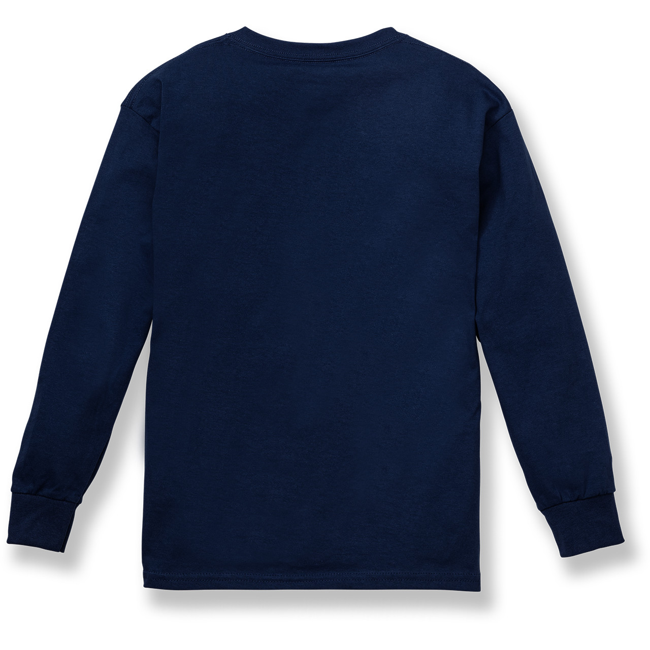 Long Sleeve T-Shirt with heat transferred logo [PA685-366-FPM-NAVY
