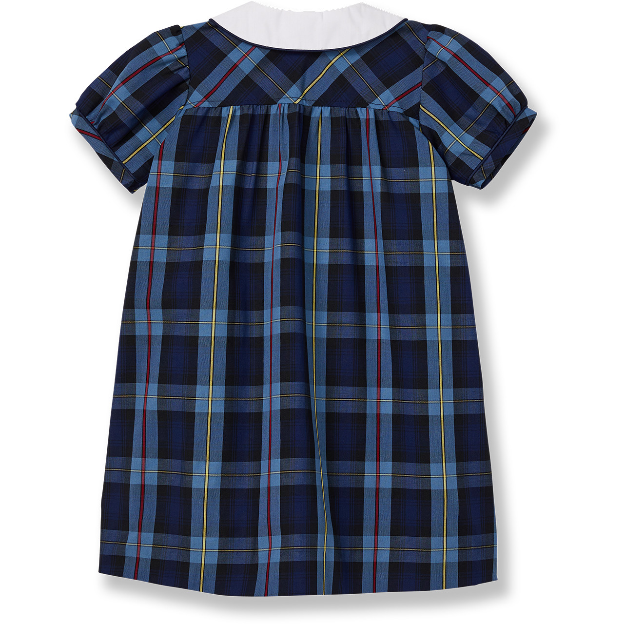 Peter Pan Collared Dress w/Piping [TX153-1013-41-BLUE PLD