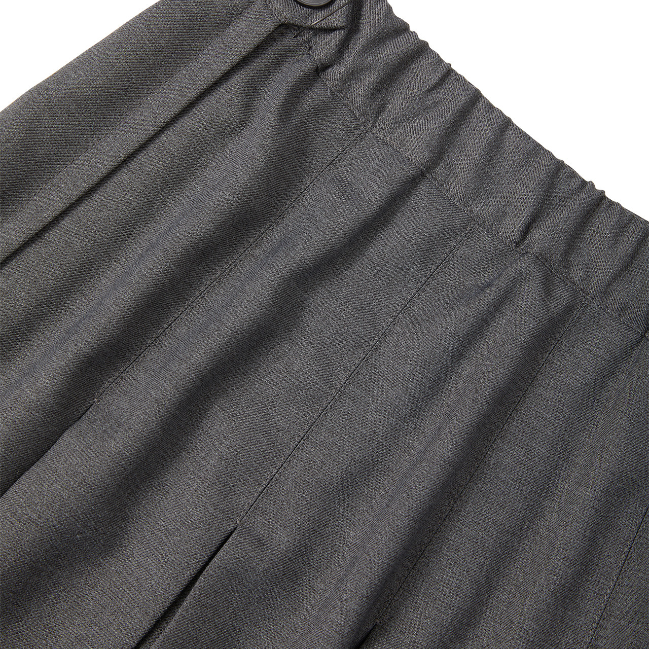 Faux skirt pleated trousers スラックス パンツ 『さらエレクロス イージーフレアパンツ