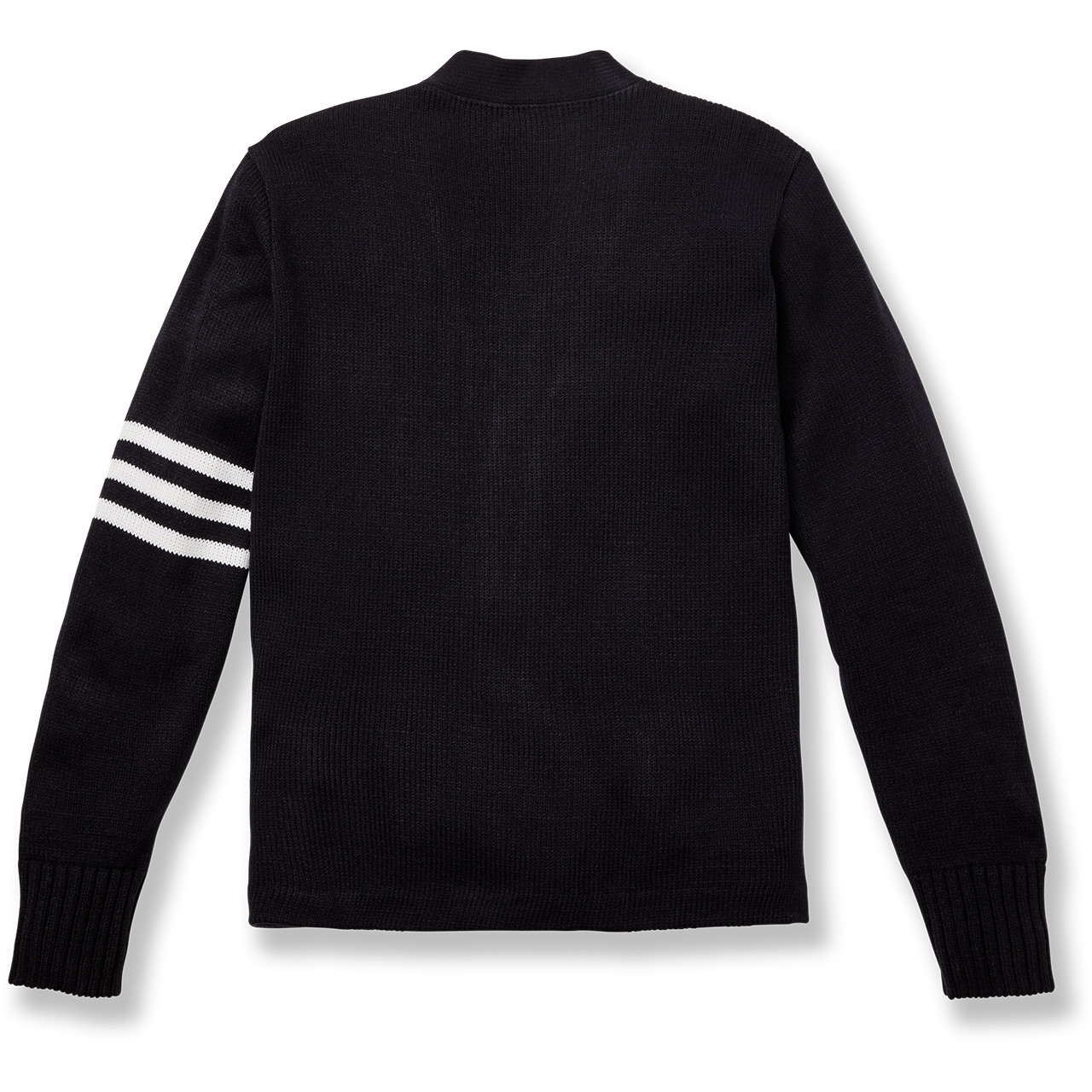 【IONSEOUL】City Embroidery V-neck Cardigan 4JH245 V-Neck Varsity Cardigan Sweater with embroidered logo [NY304
