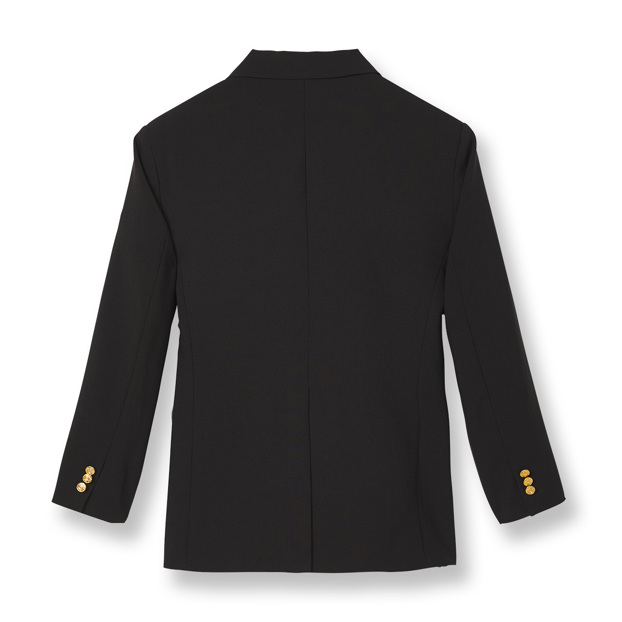 Adult Polyester Blazer with school emblem [PA197-MENS-BLACK