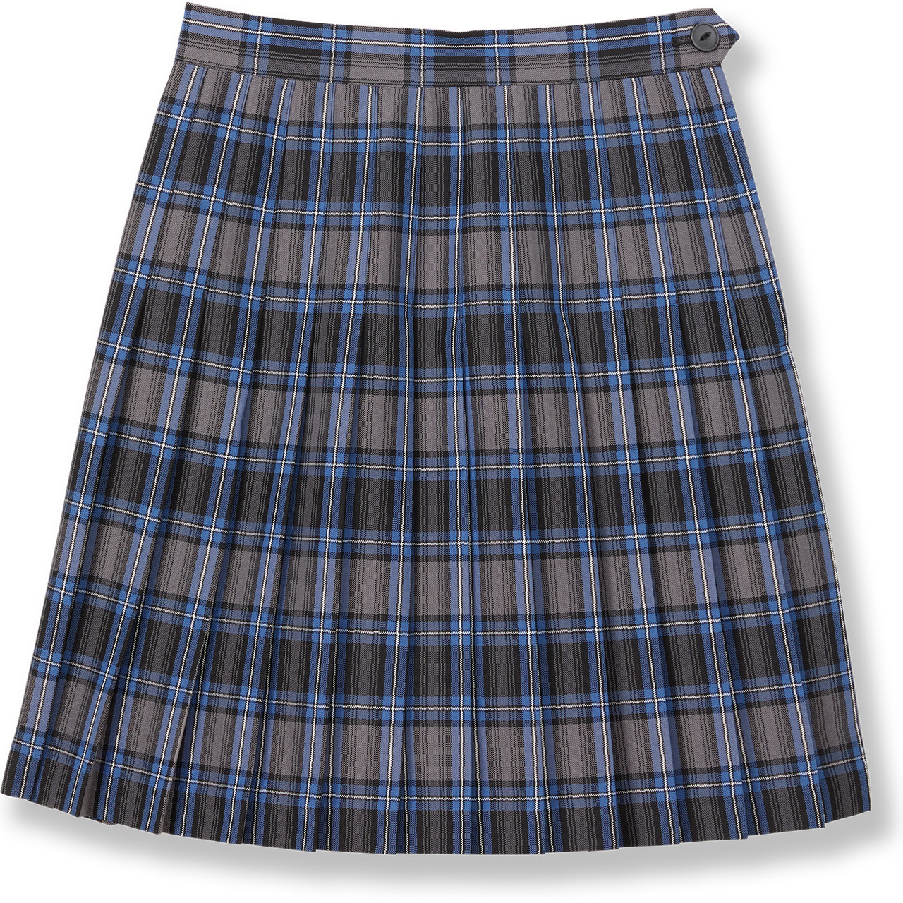 Knife Pleat Skirt [NY564-532-47-BLUE/GY] - FlynnO'Hara Uniforms