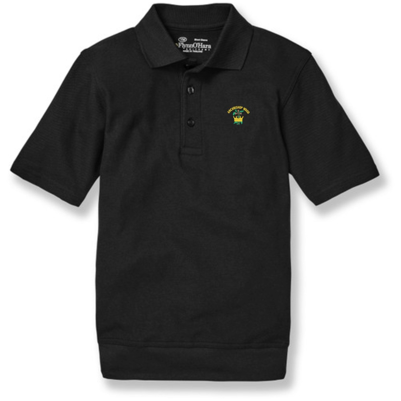 Short Sleeve Banded Bottom Polo Shirt with embroidered logo [PA511