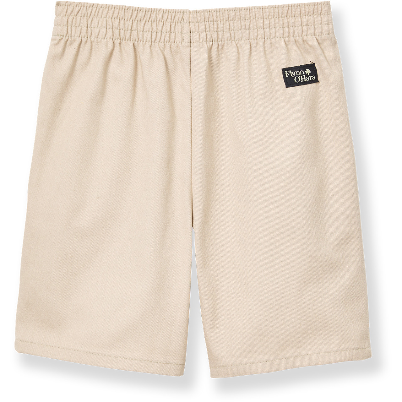 Pull-On Elastic Waist Shorts [DE042-PULL ONS-KHAKI] - FlynnO'Hara