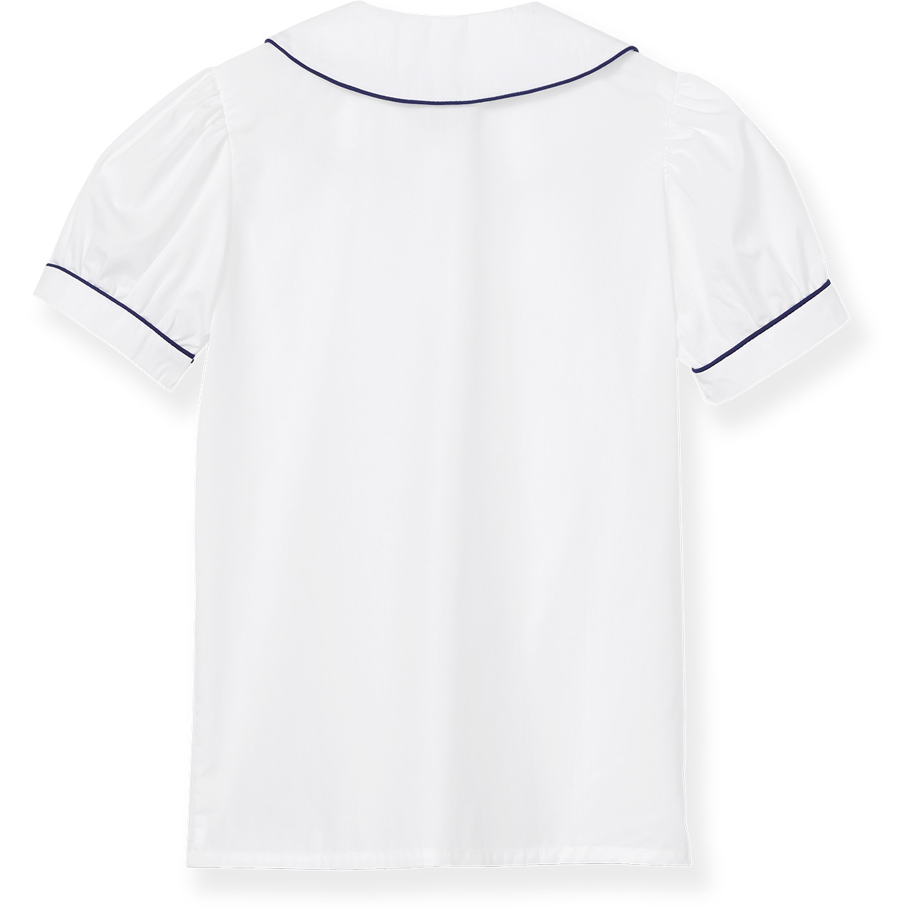 peter pan white blouse