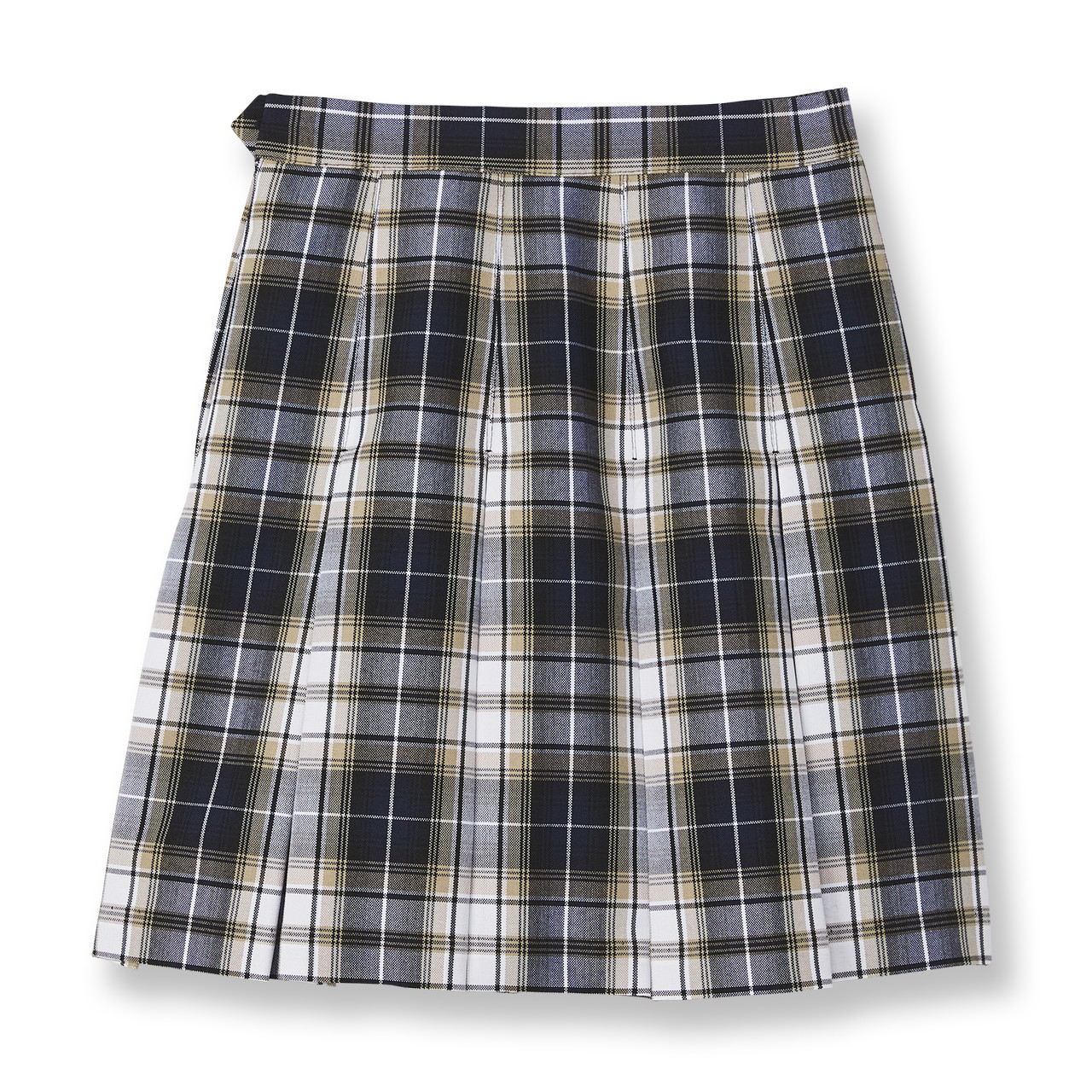 Box Pleat Skirt [TX168-505-KN-KH/WH/NV] - FlynnO'Hara Uniforms