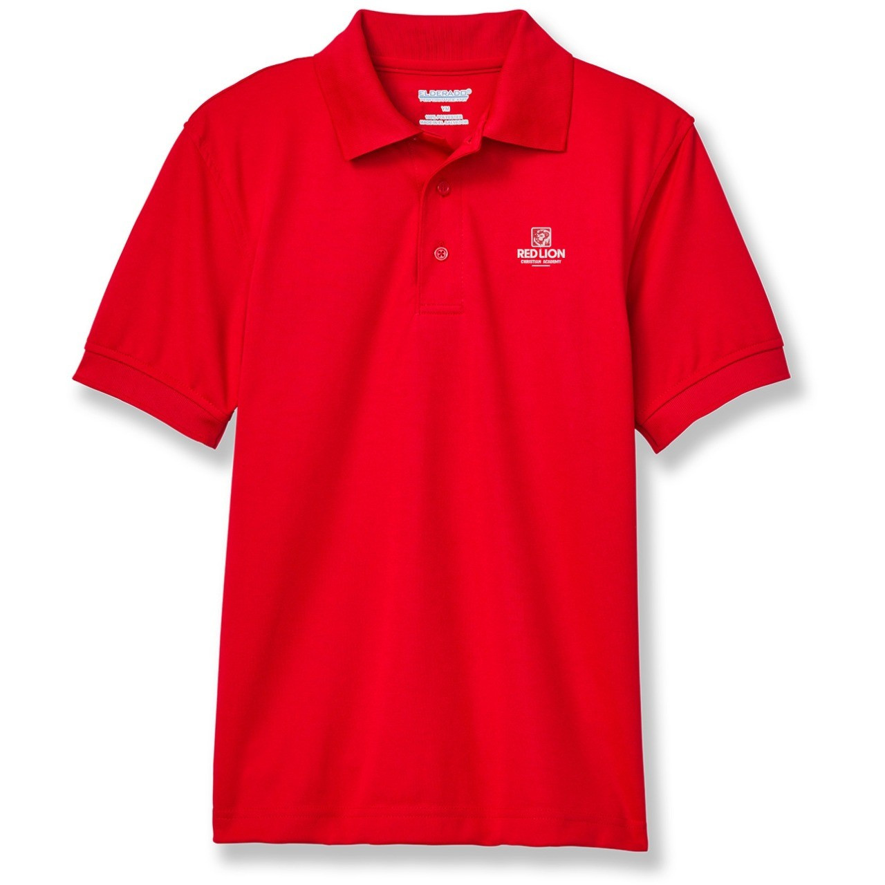 Performance Polo Shirt with embroidered logo [DE042-8500-RLC-RED