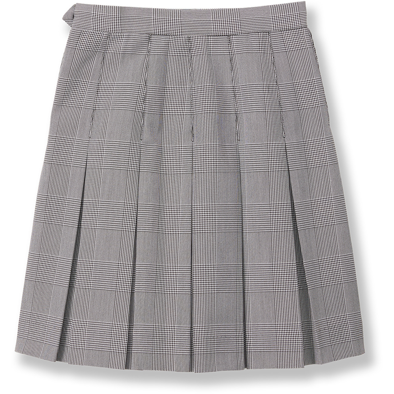 Box Pleat Elastic Skirt
