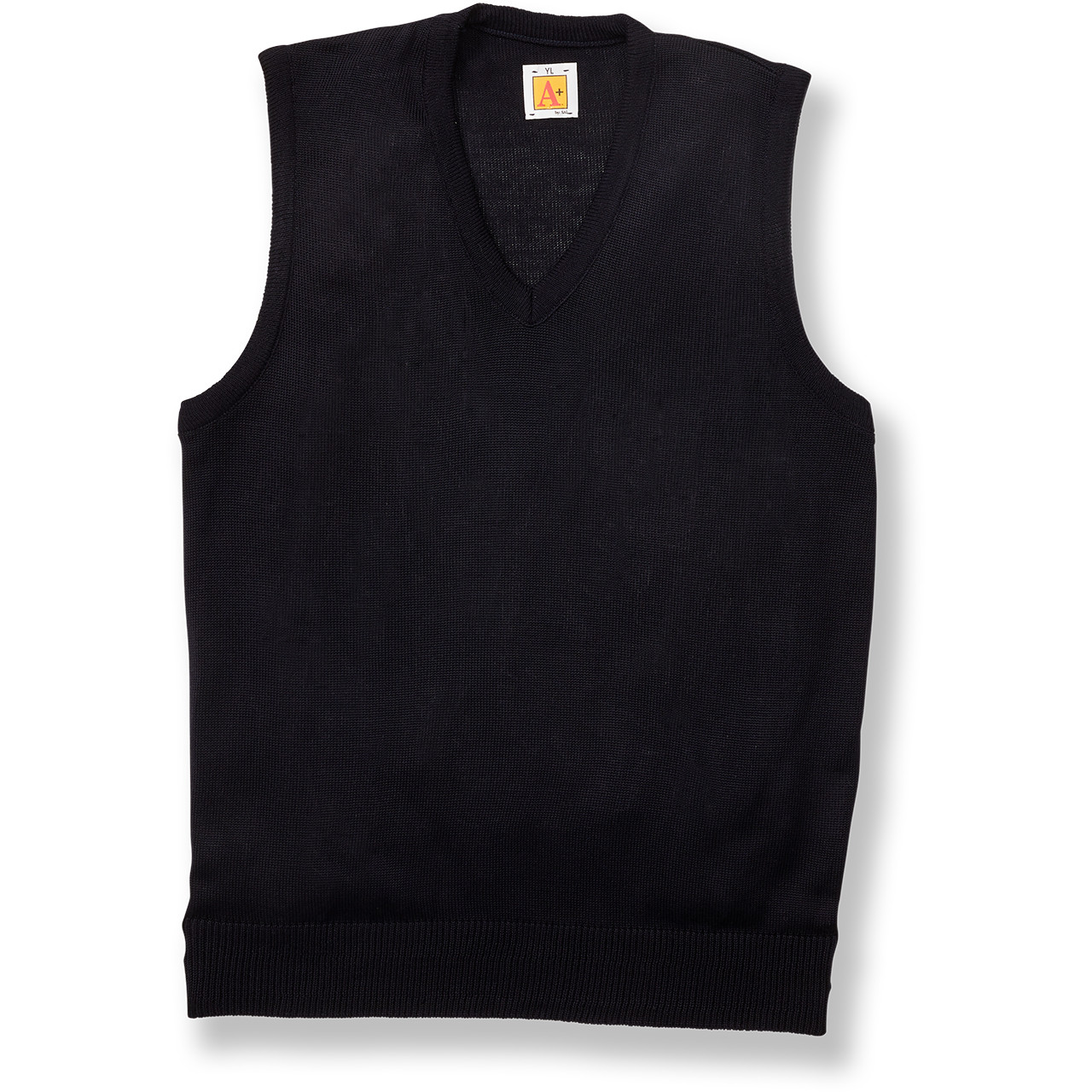 Fine Gauge V-Neck Sweater Vest [AK021-6433-NAVY] - FlynnO'Hara