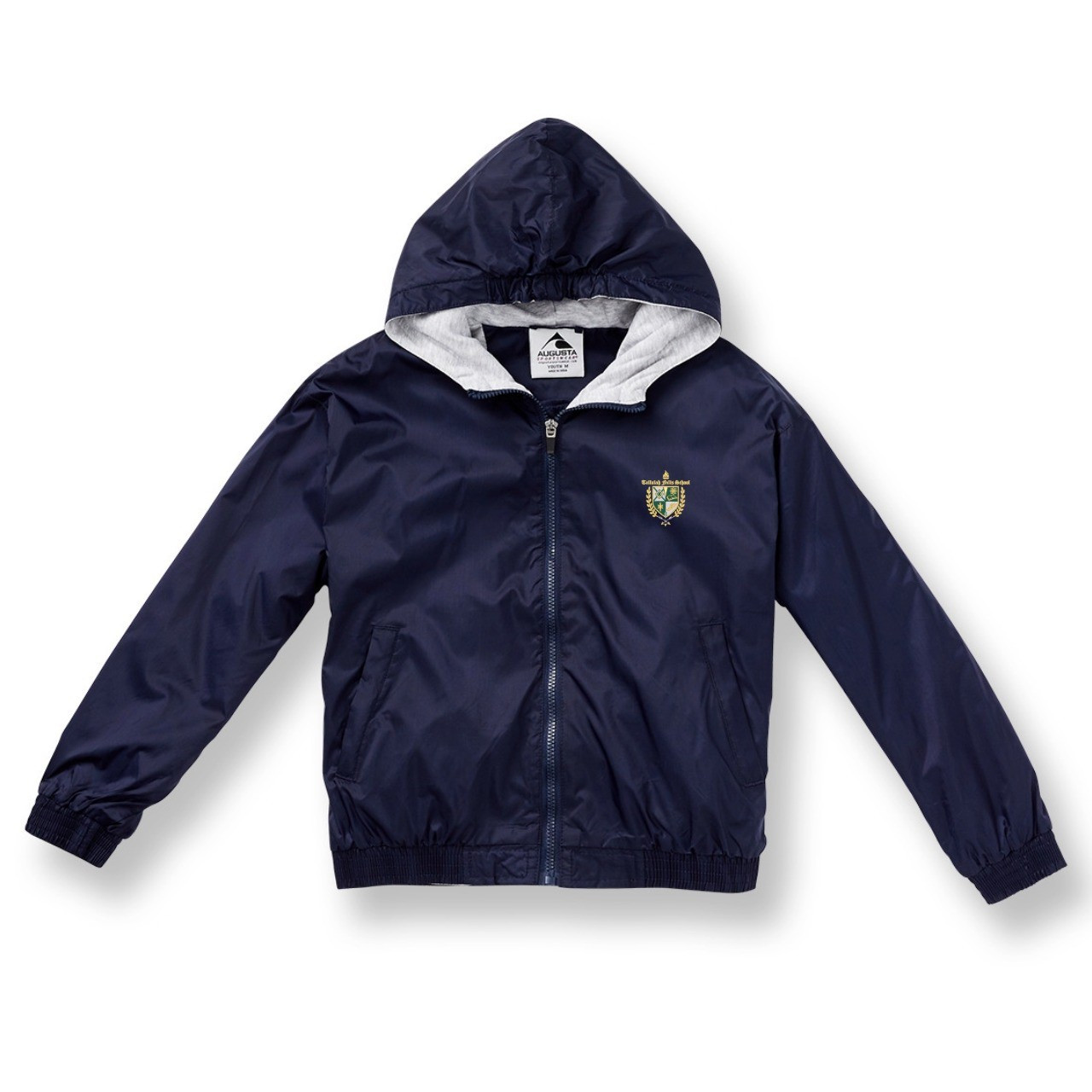 Nylon Shell Jacket with Hood with embroidered logo [GA013-3277/TFG