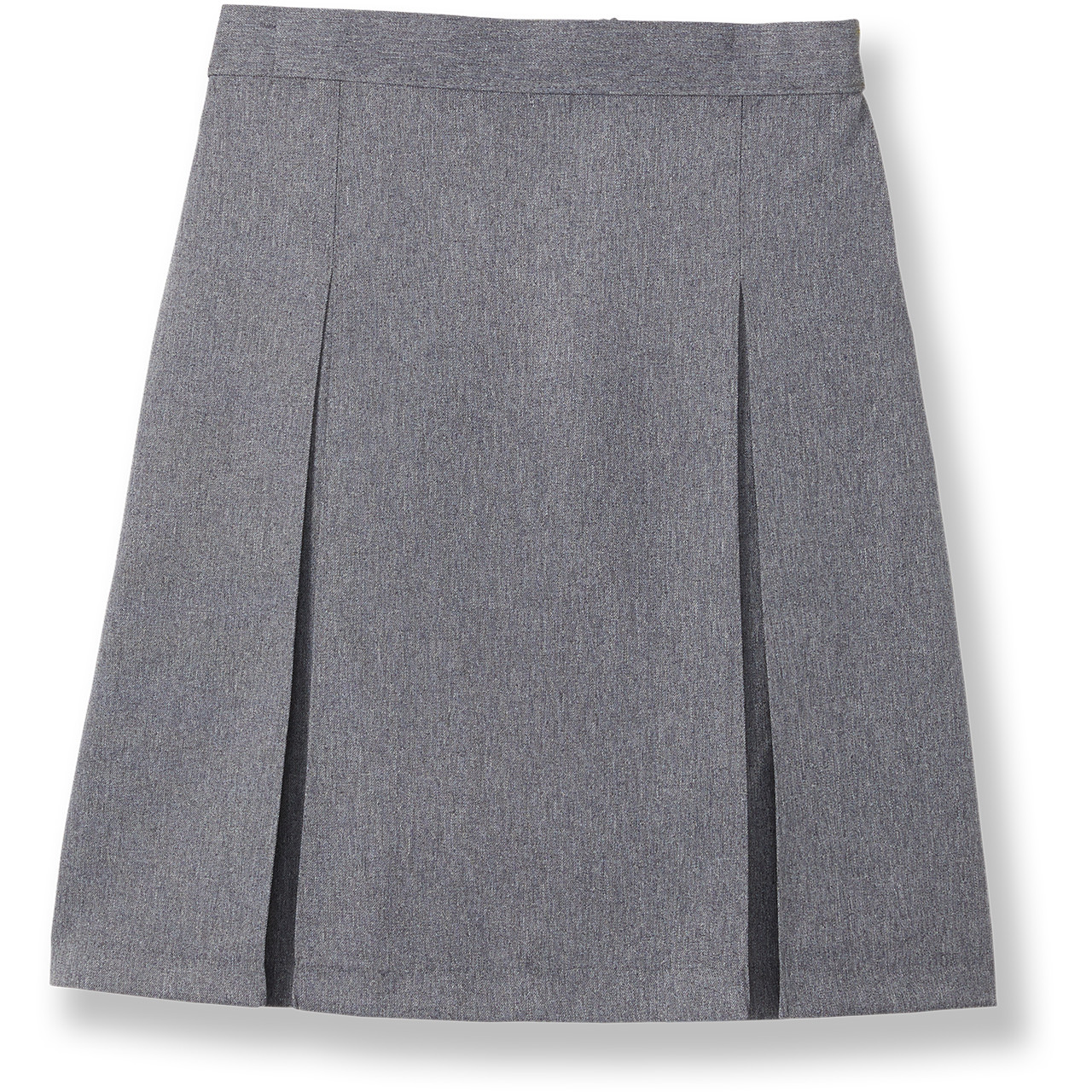Pleated Skirt with Elastic Waist [PA050-34-8-GREY] - FlynnO'Hara