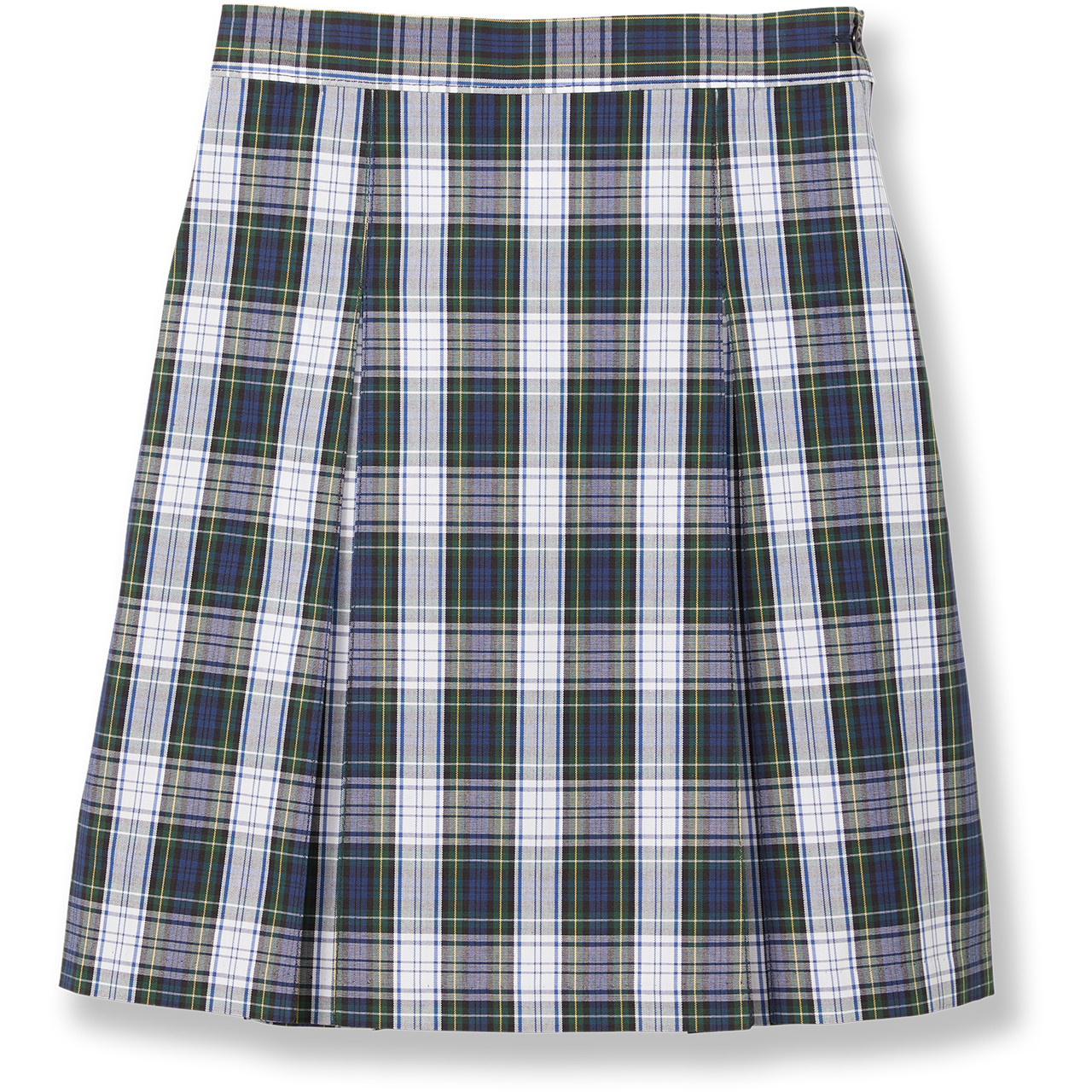 Pleated Skirt with Elastic Waist [TX103-34-80-NV/GR/WH] - FlynnO