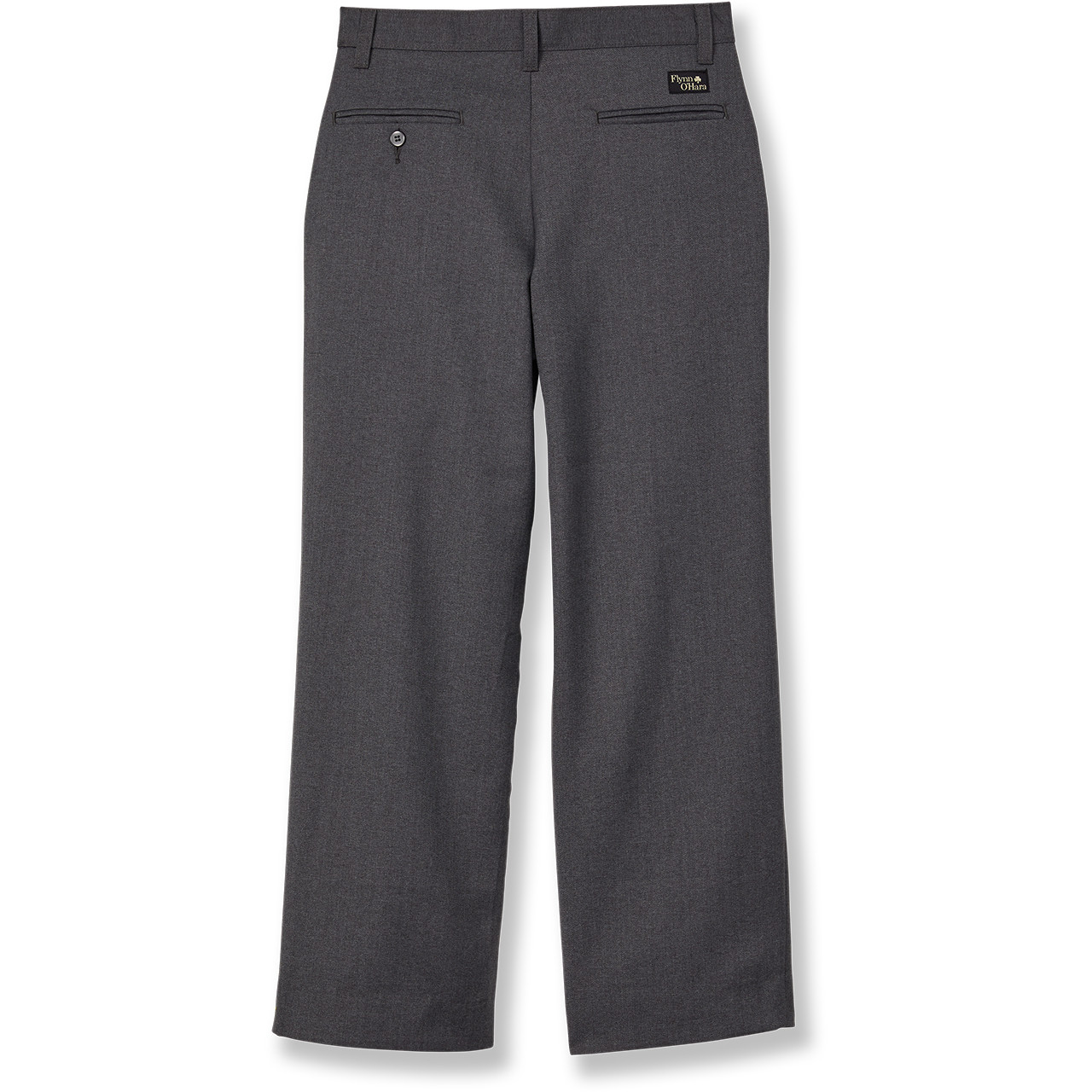 Polyester Dress Pants [NJ732-TWILL-SA CHAR] - FlynnO'Hara Uniforms