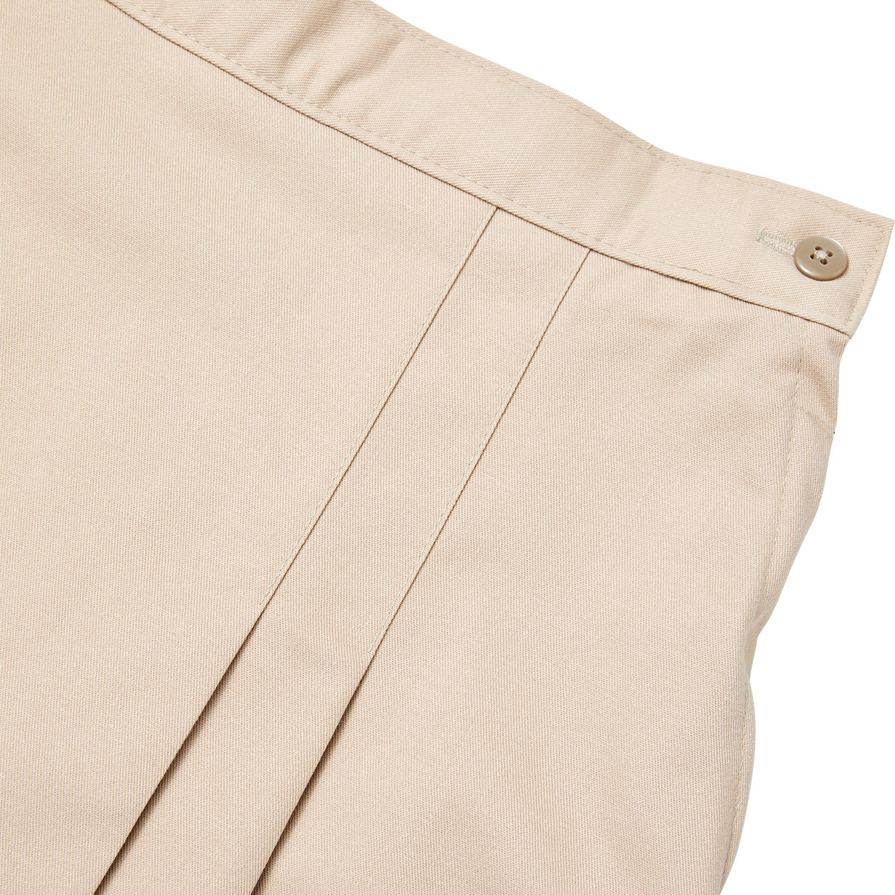 2 Pleat Skort [NJ769-2653-KHAKI] - FlynnO'Hara Uniforms