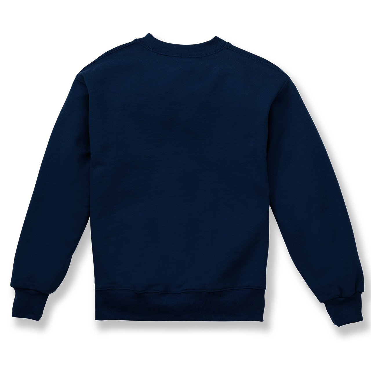 Heavyweight Crewneck Sweatshirt with heat transferred logo